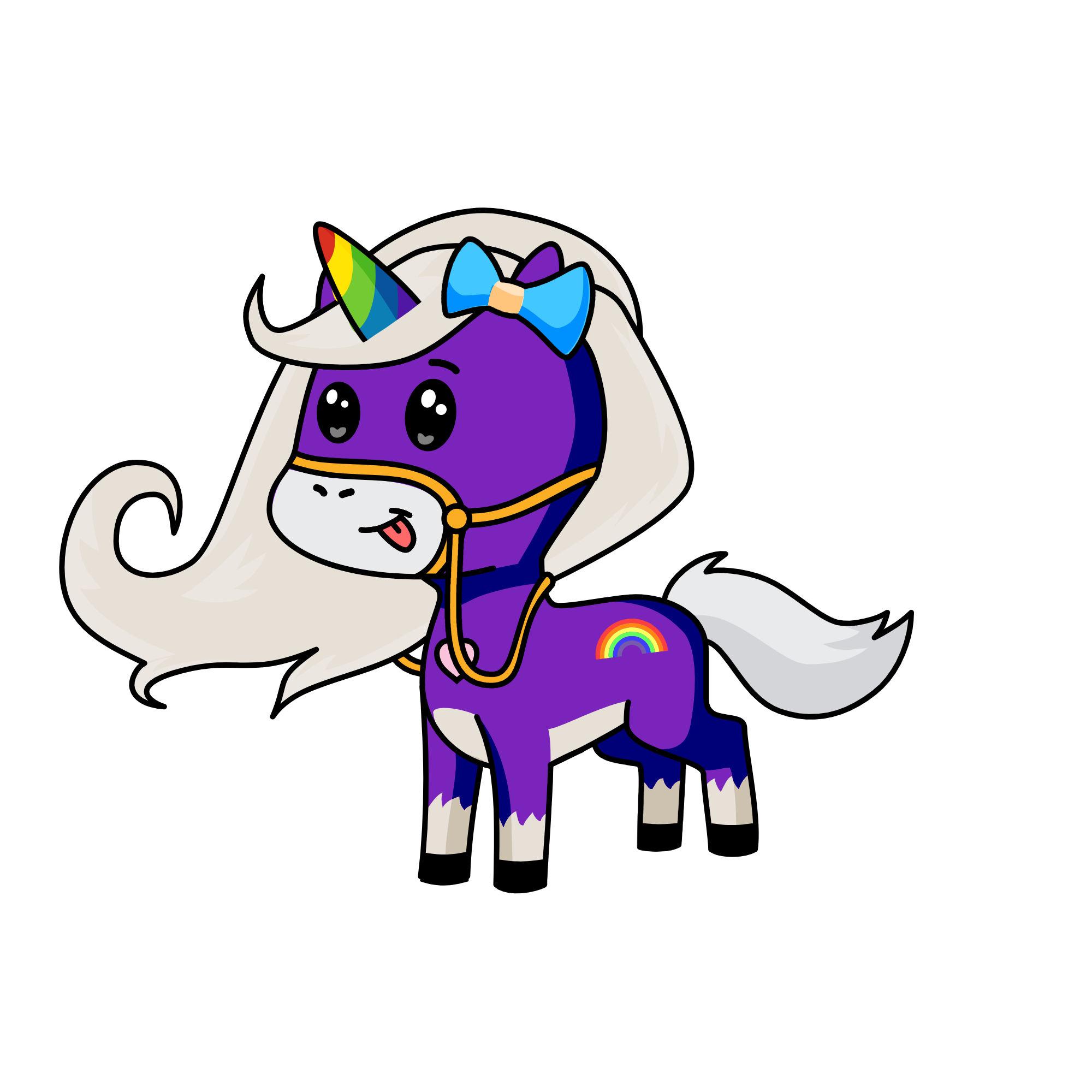 rainbow, the unicorn