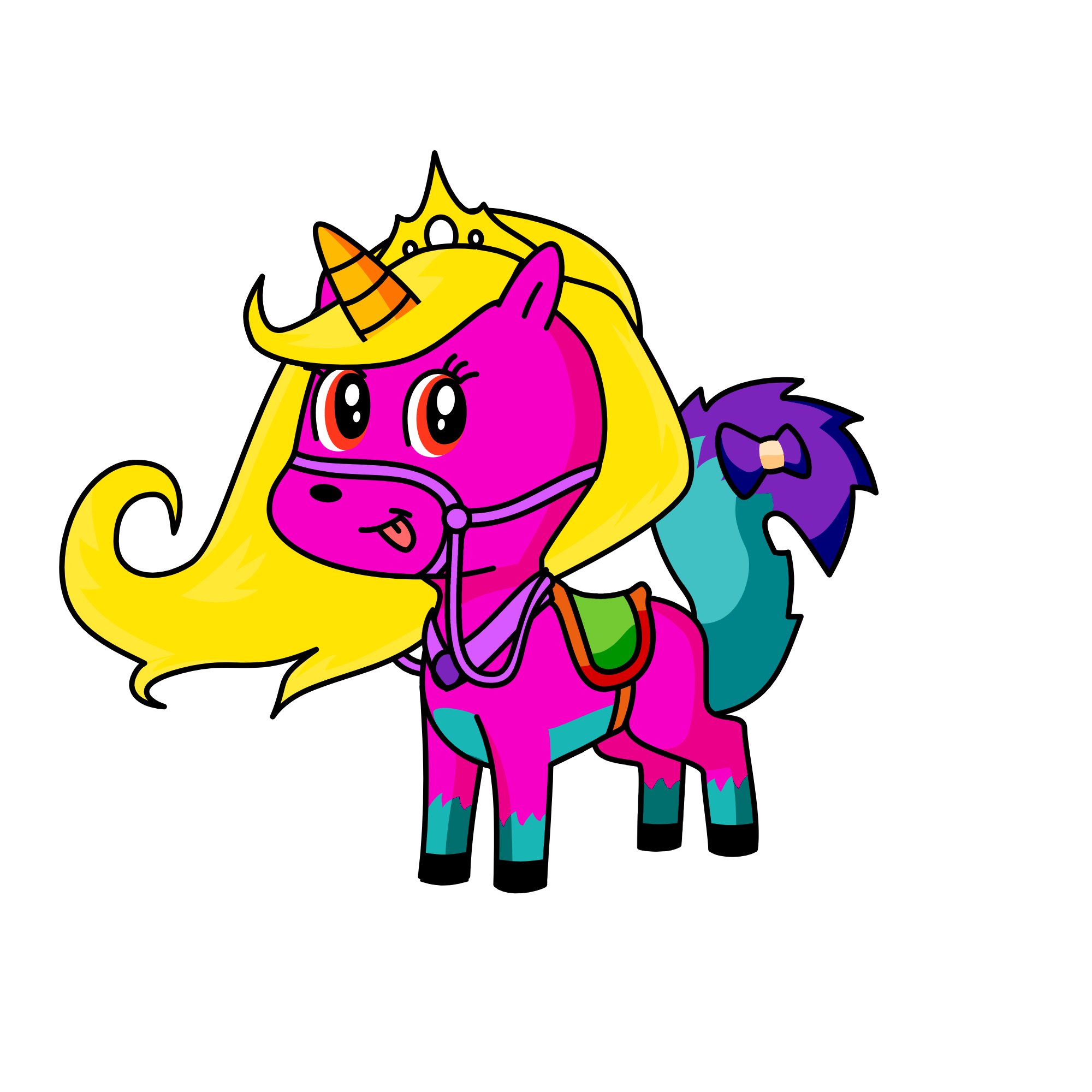 Sakura, the unicorn