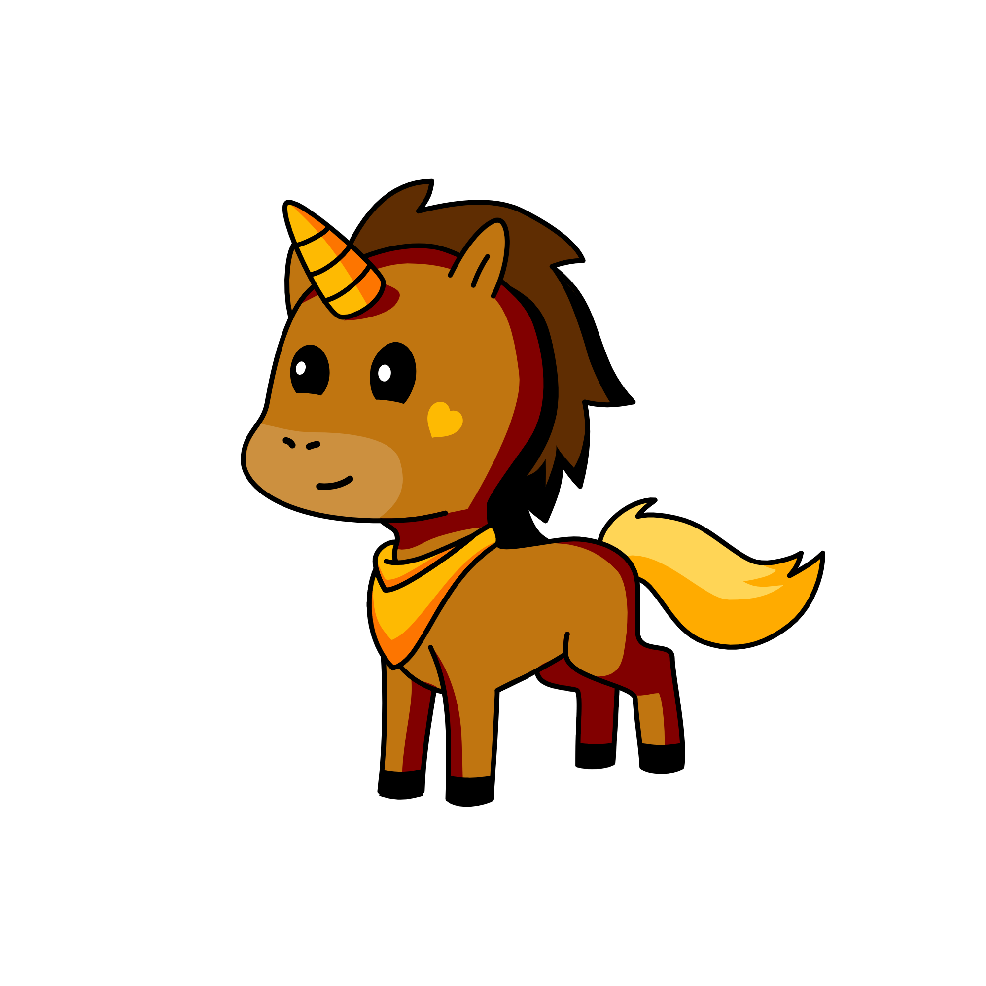 Kitty, the unicorn