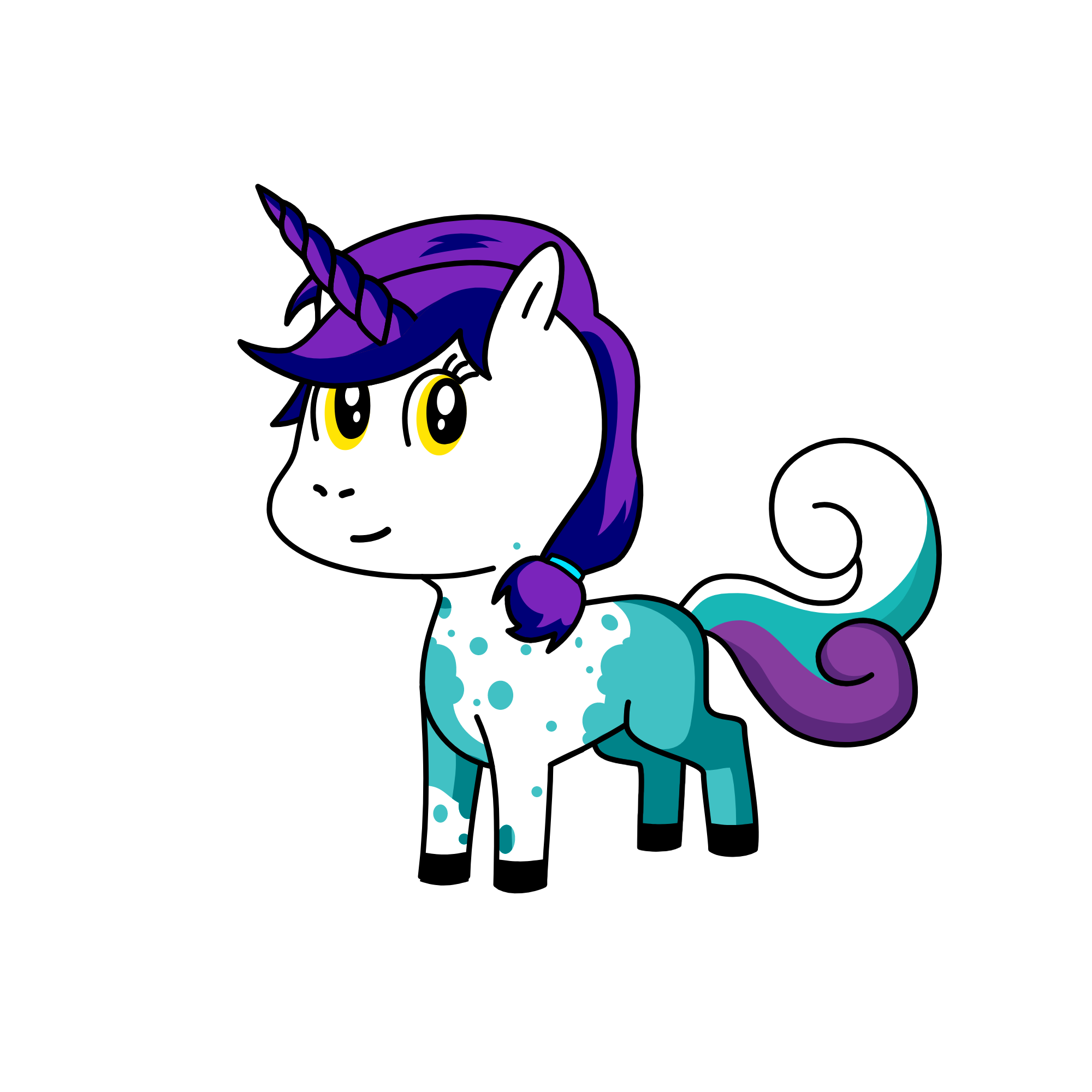 Belle, the unicorn