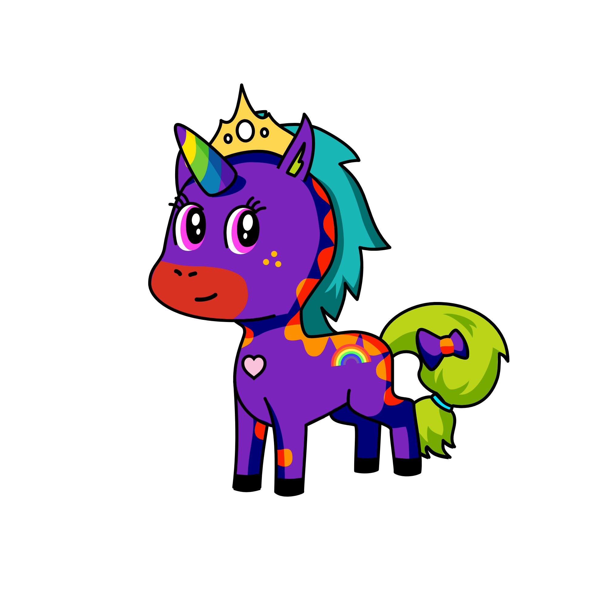 Cotton Candy, the unicorn