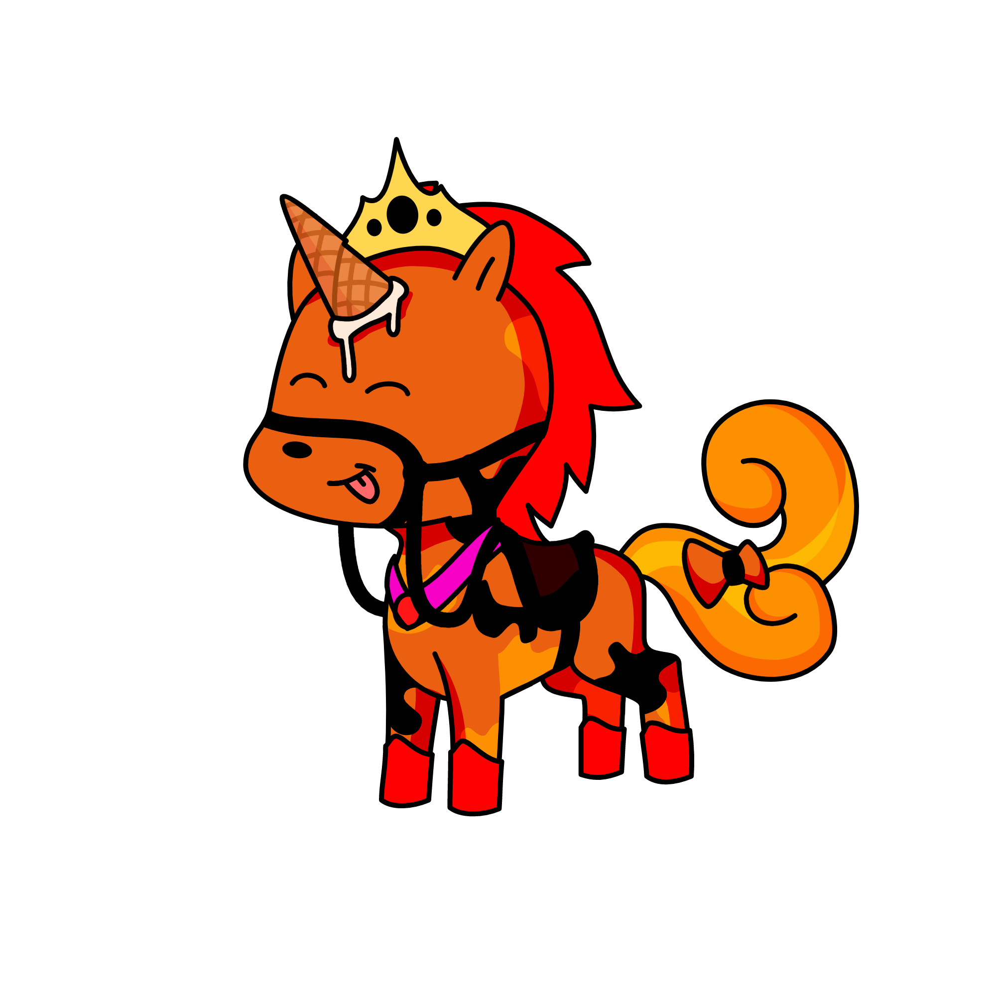 cono de helado, the unicorn