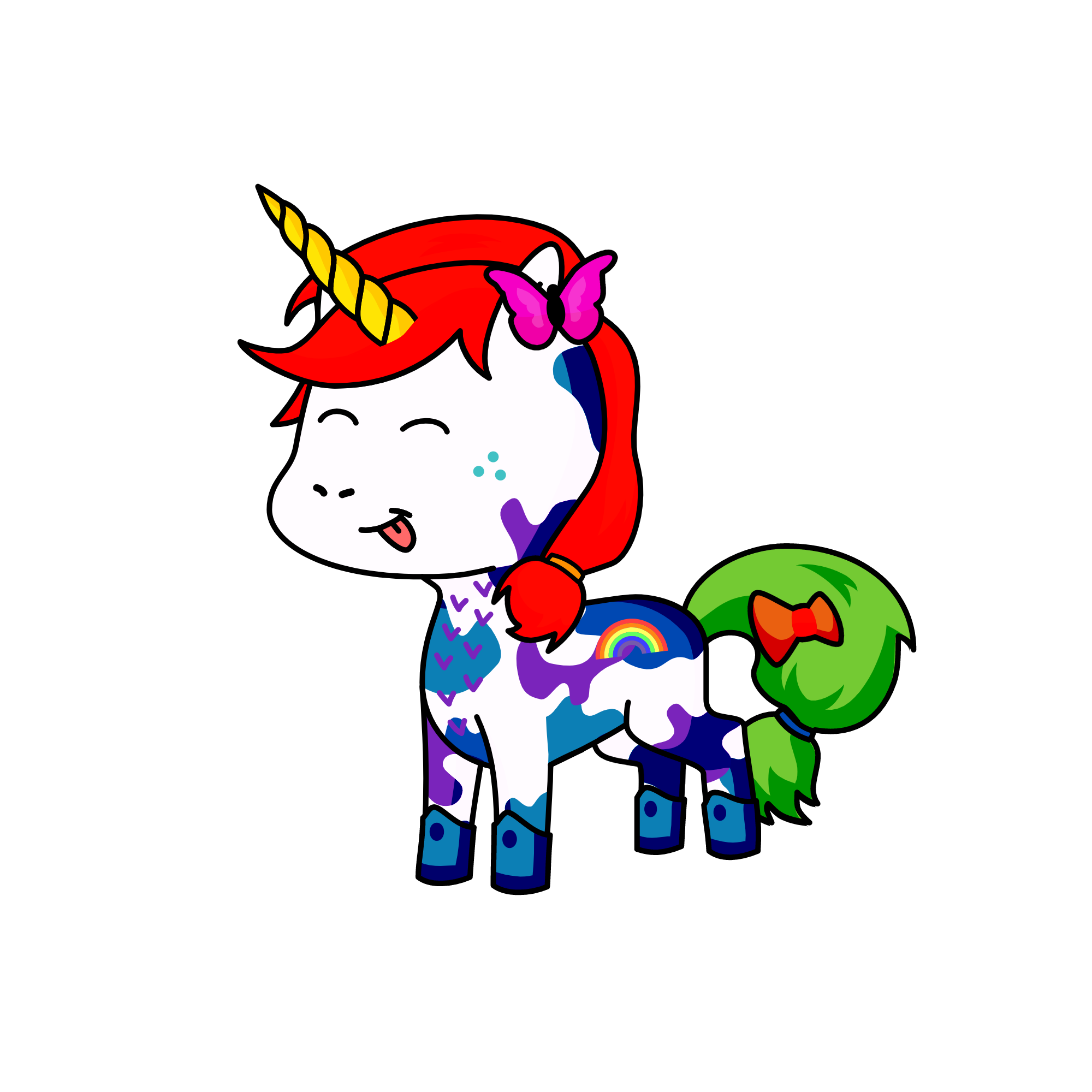 arcoiris, the unicorn