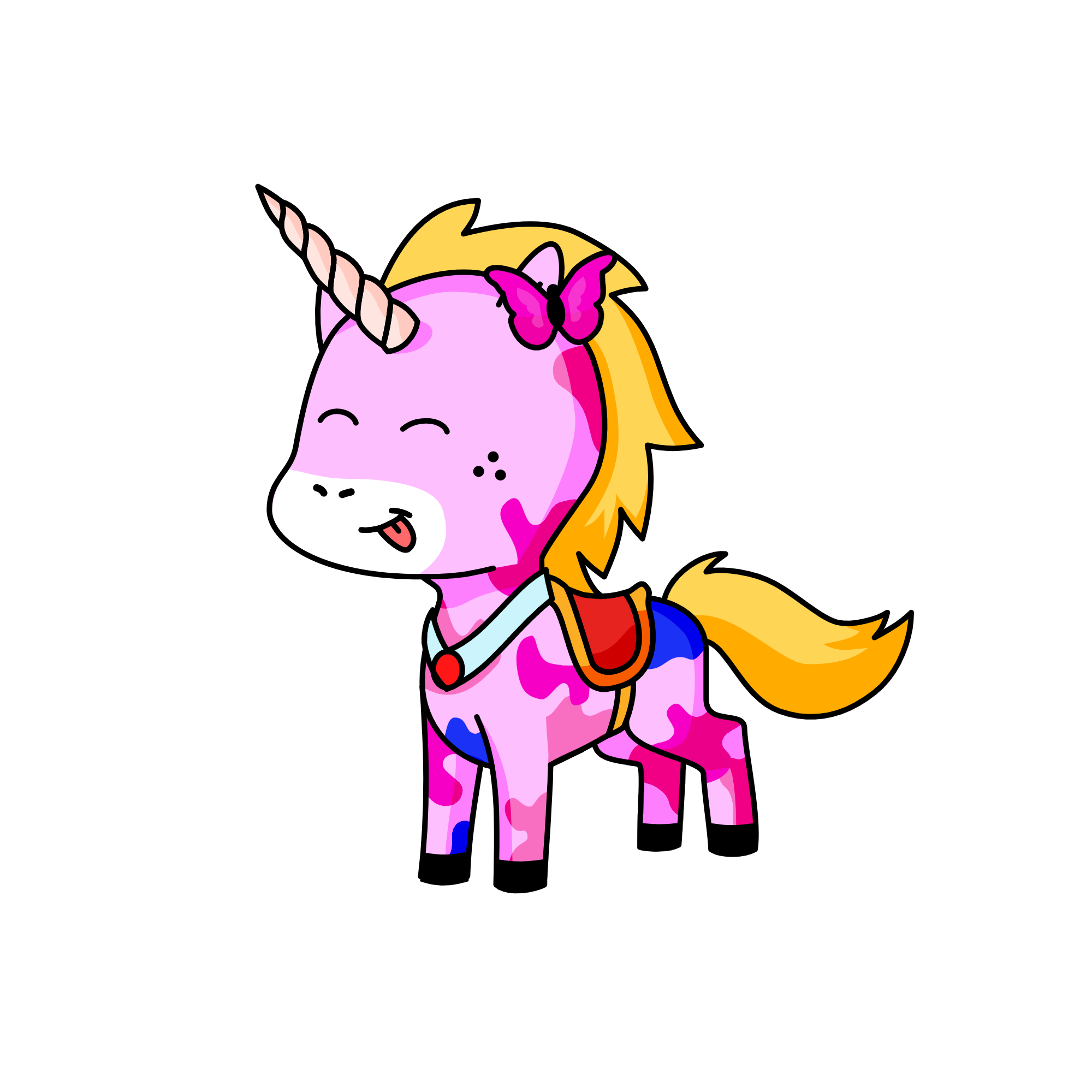 Rosa, the unicorn