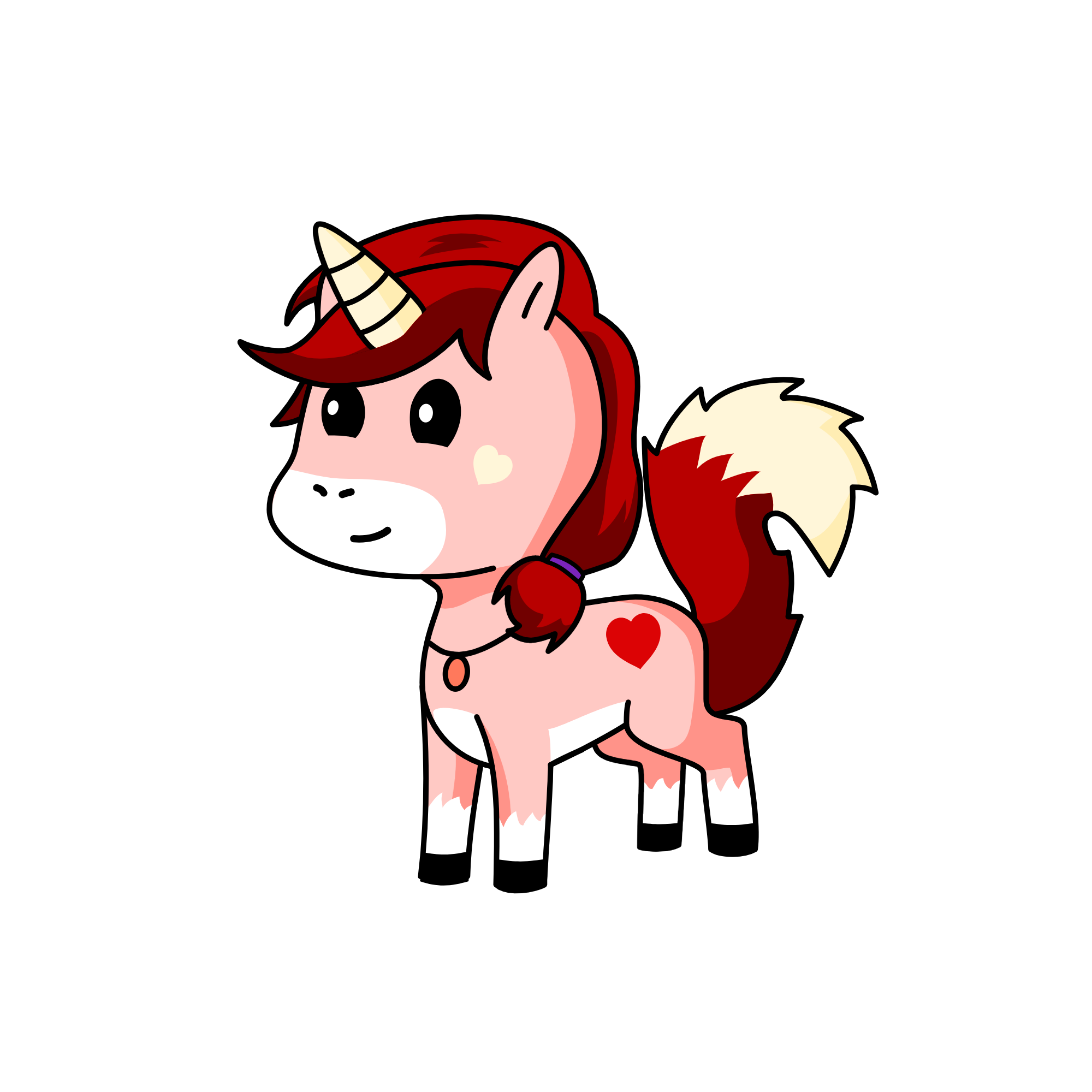 Love, the unicorn