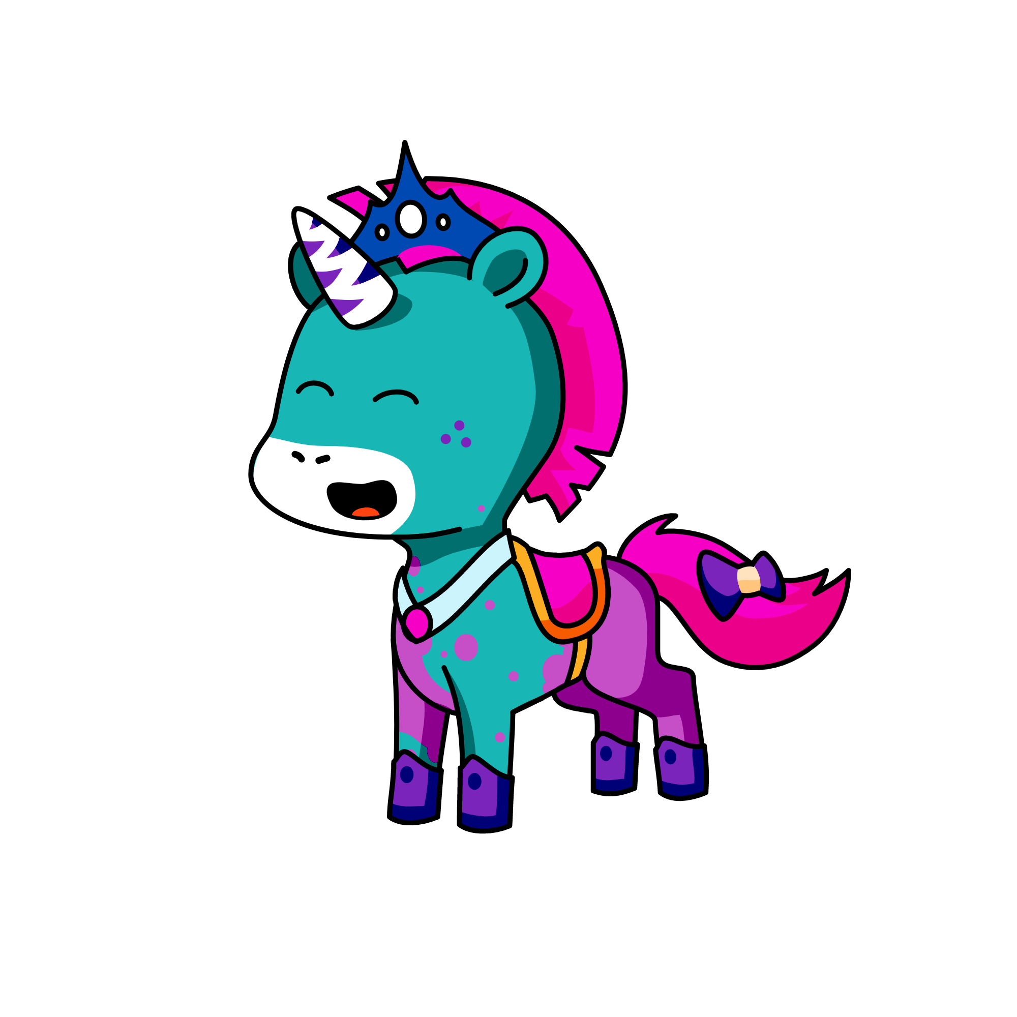 Prinses, the unicorn