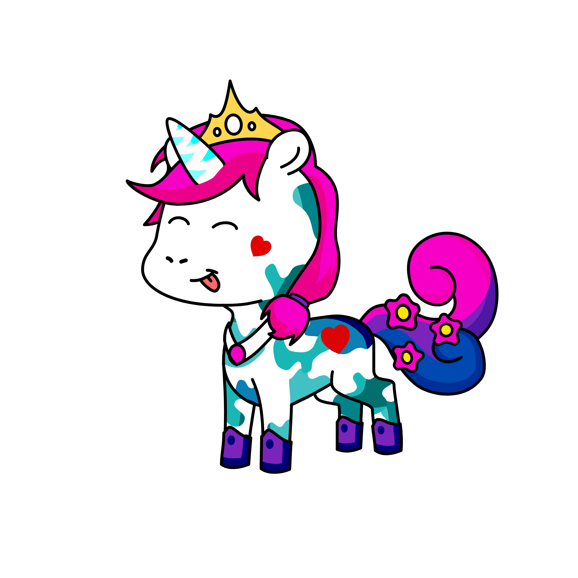 prinssess, the unicorn