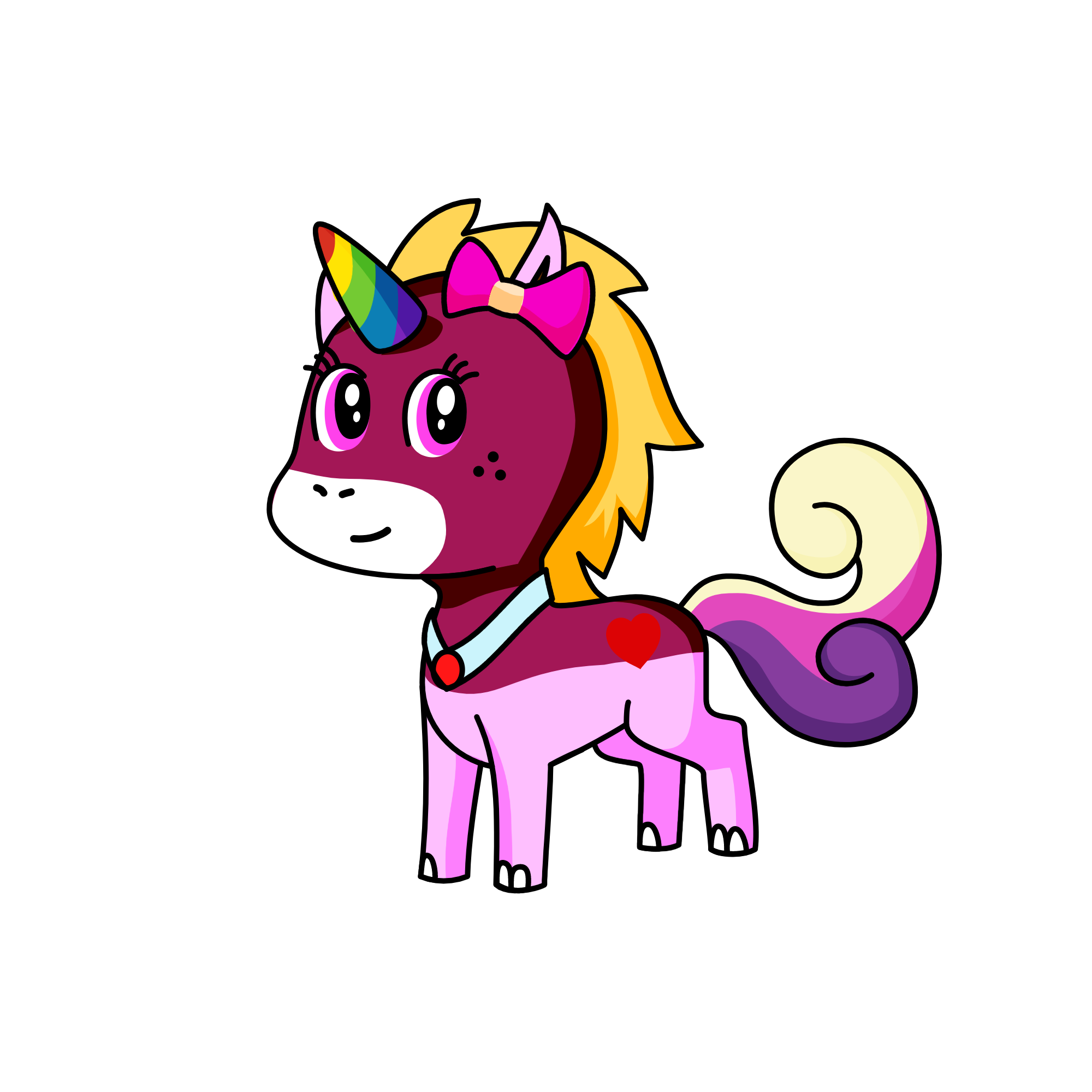 pingke, the unicorn