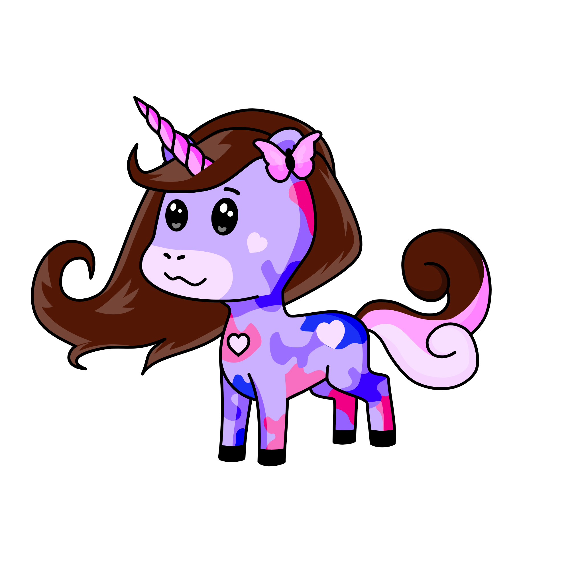 Lunix, the unicorn