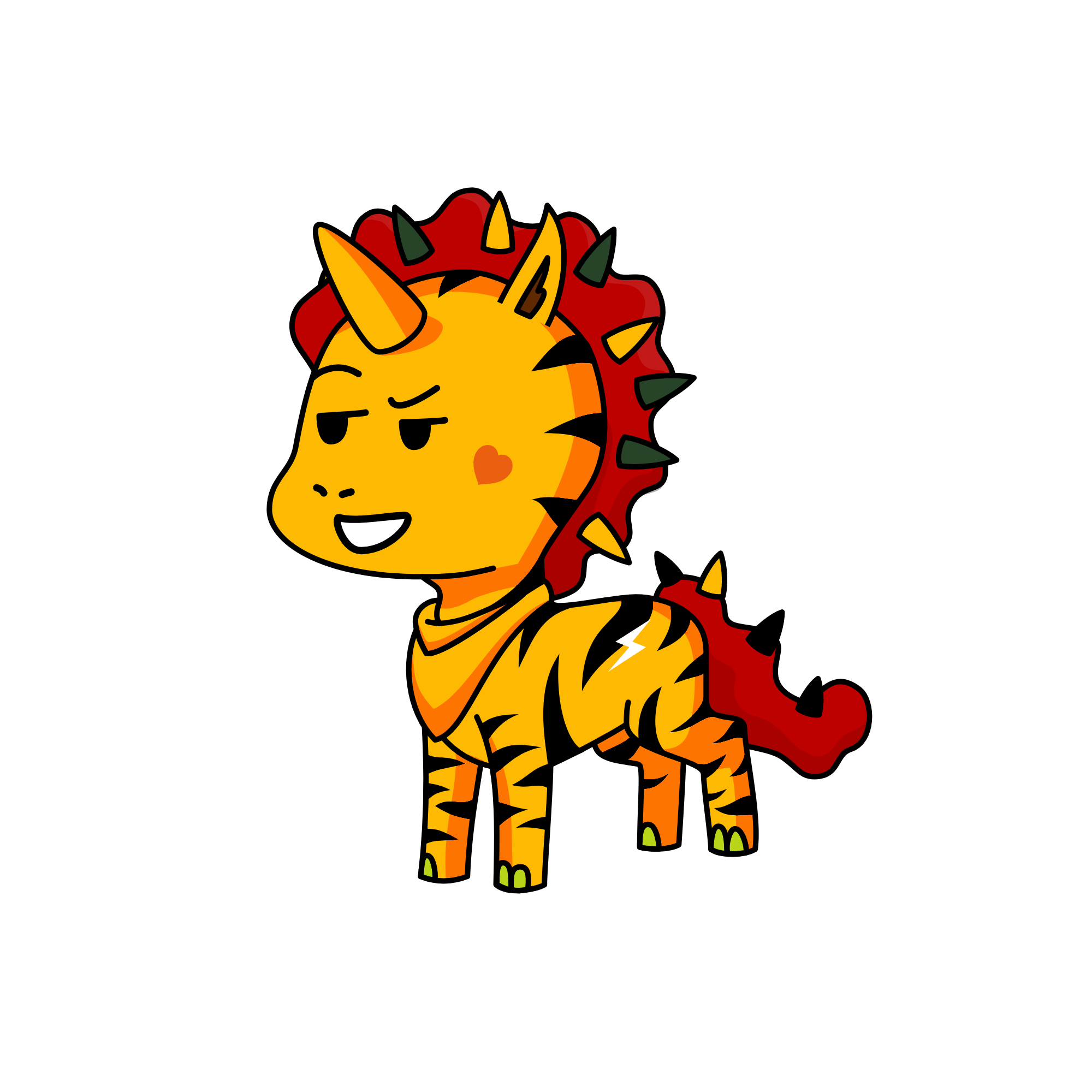 Tigre, the unicorn