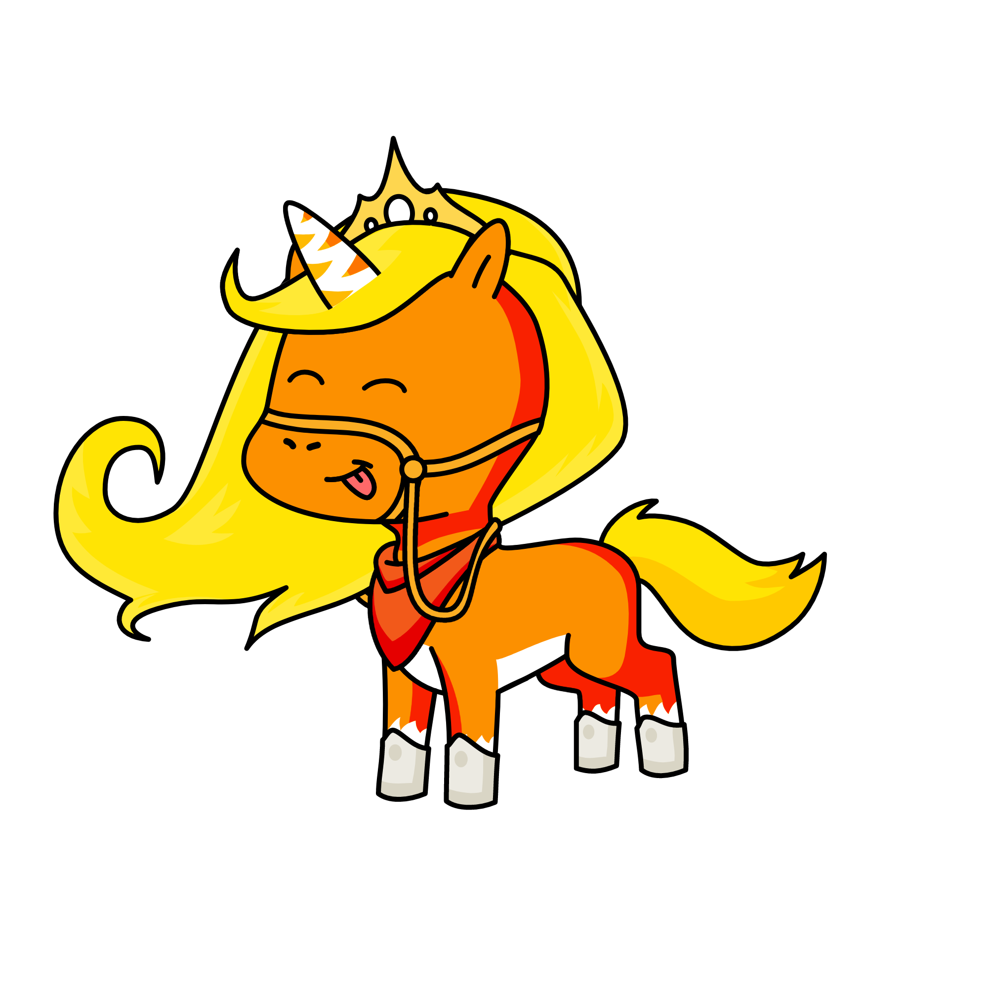 Fireheart, the unicorn