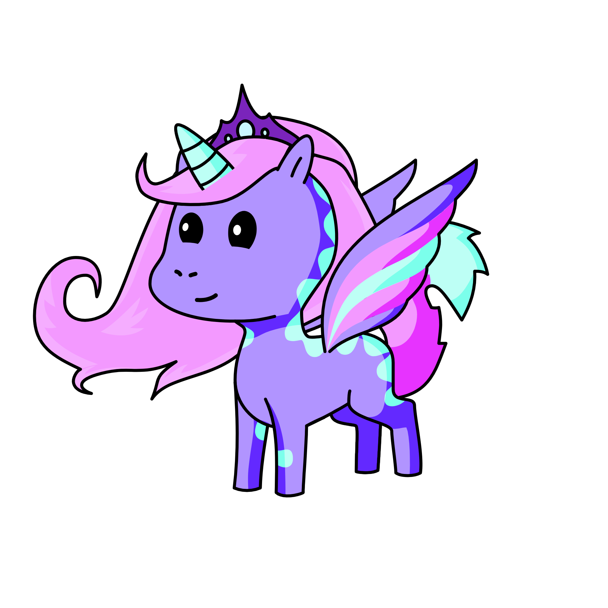 Galaxy, the unicorn