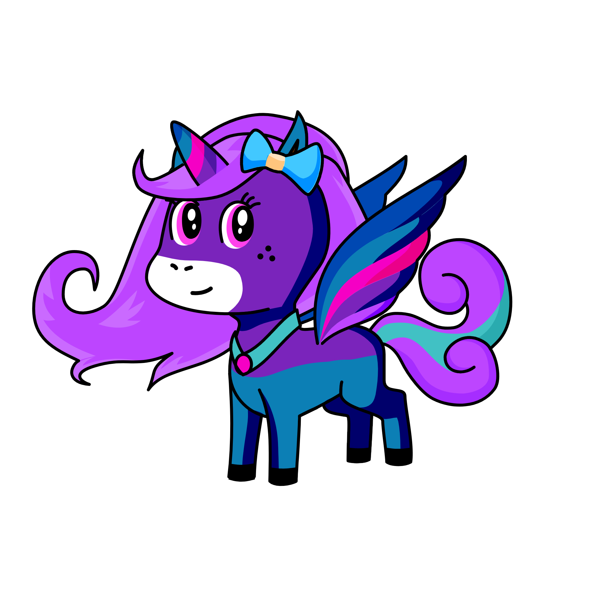 Emerald Seawater, the unicorn