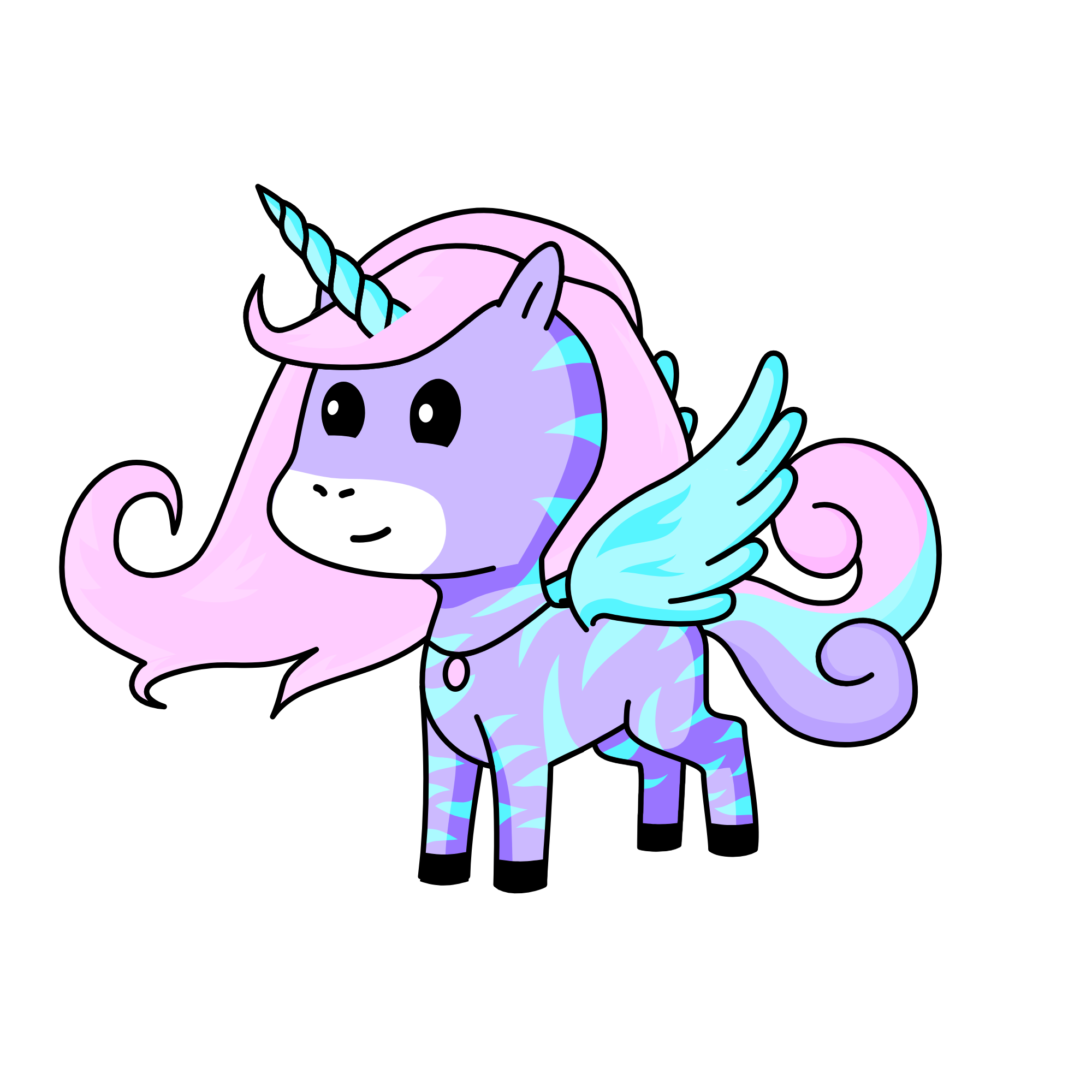 Sky, the unicorn