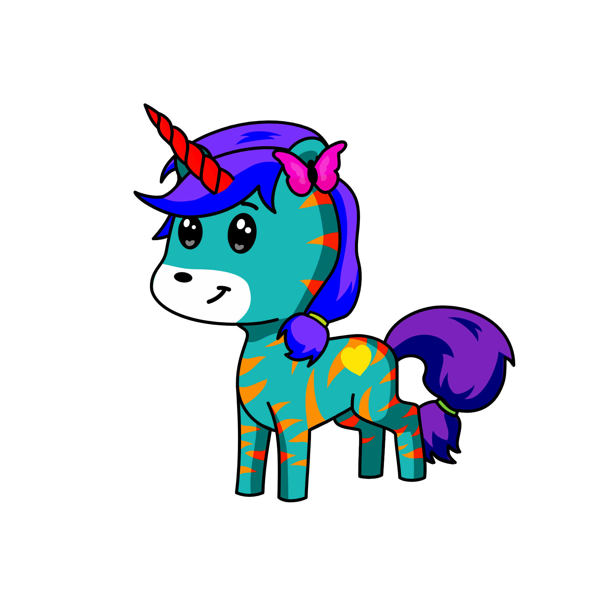 Fredý, the unicorn