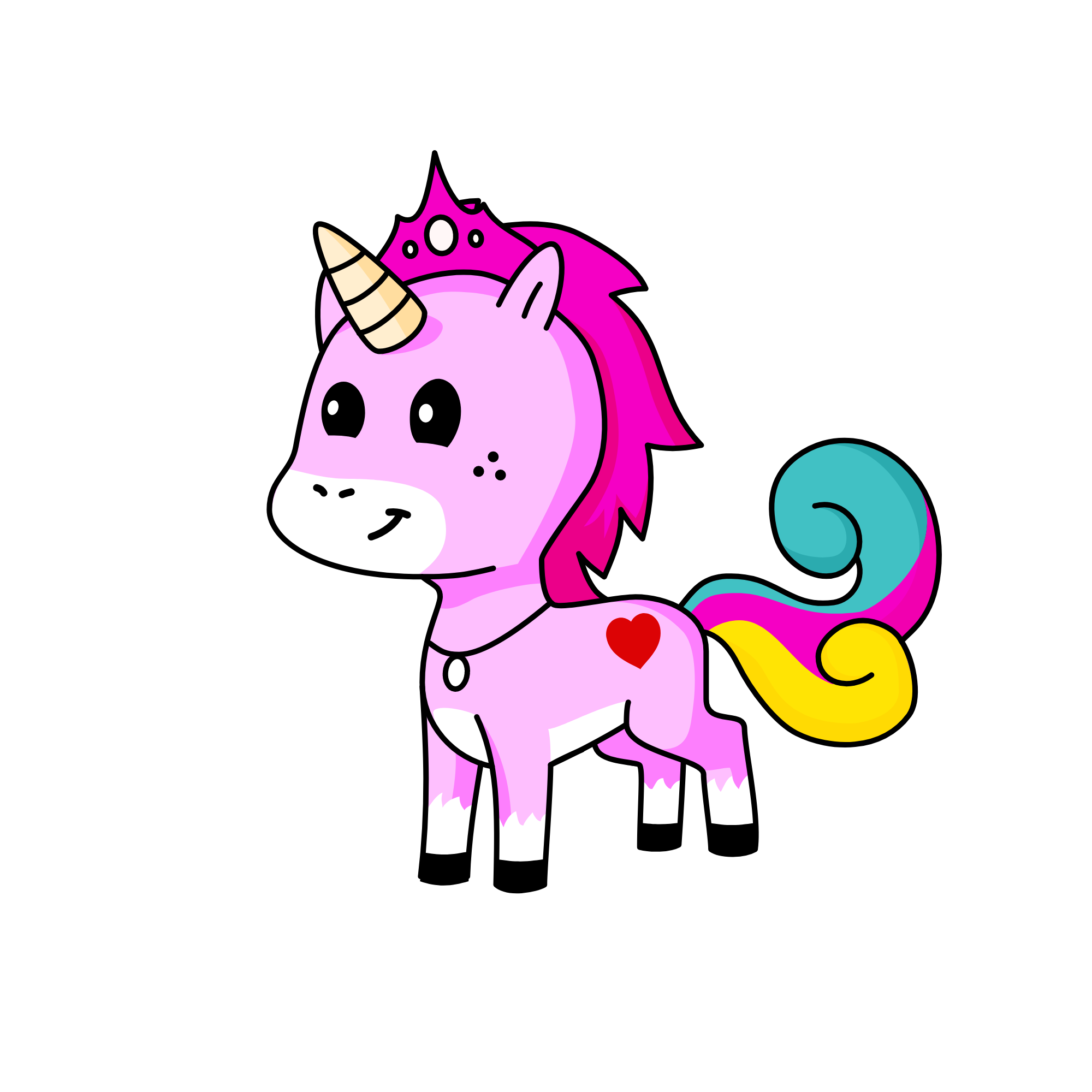 Heart, the unicorn