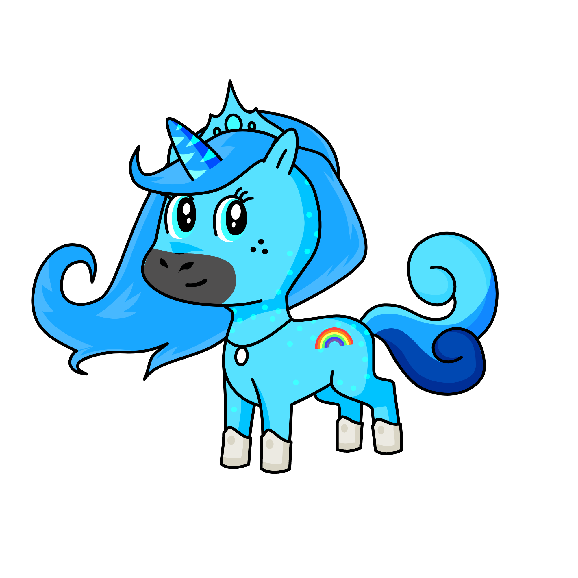 Clould, the unicorn