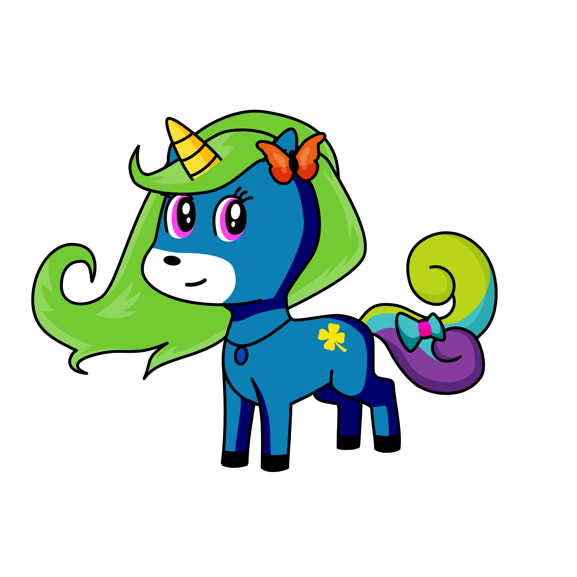 Leena, the unicorn