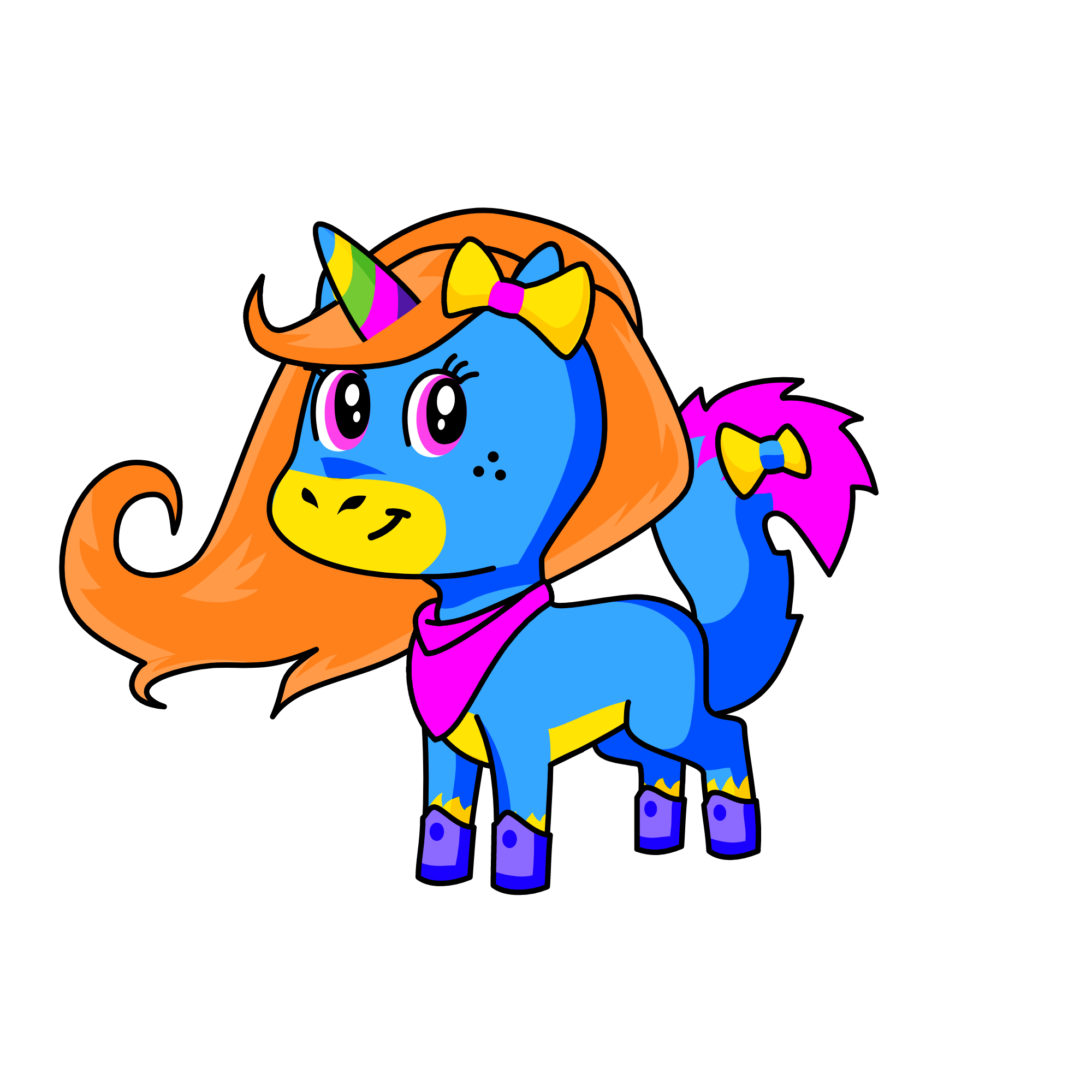 DESERTRIA., the unicorn