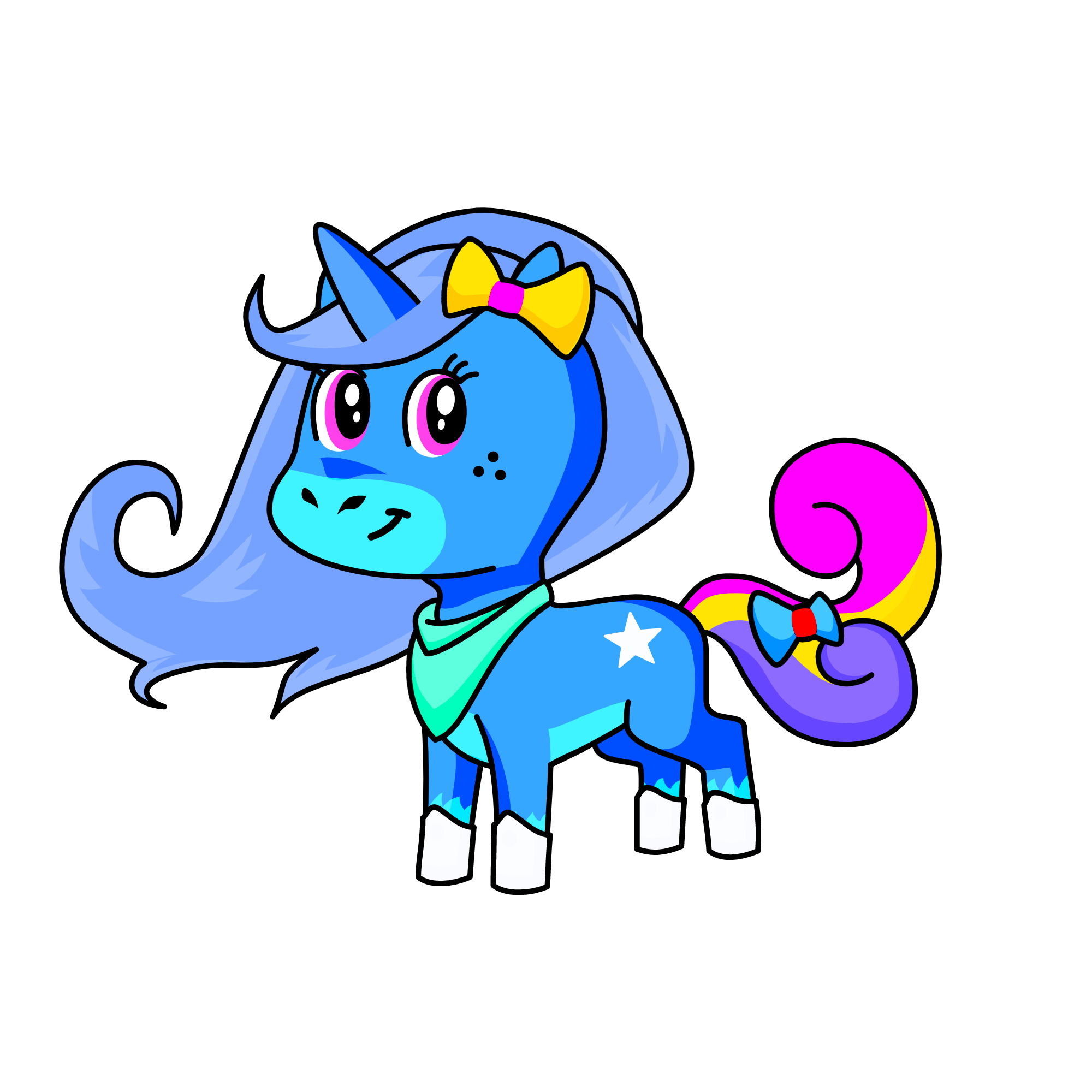 NÉVINHA., the unicorn