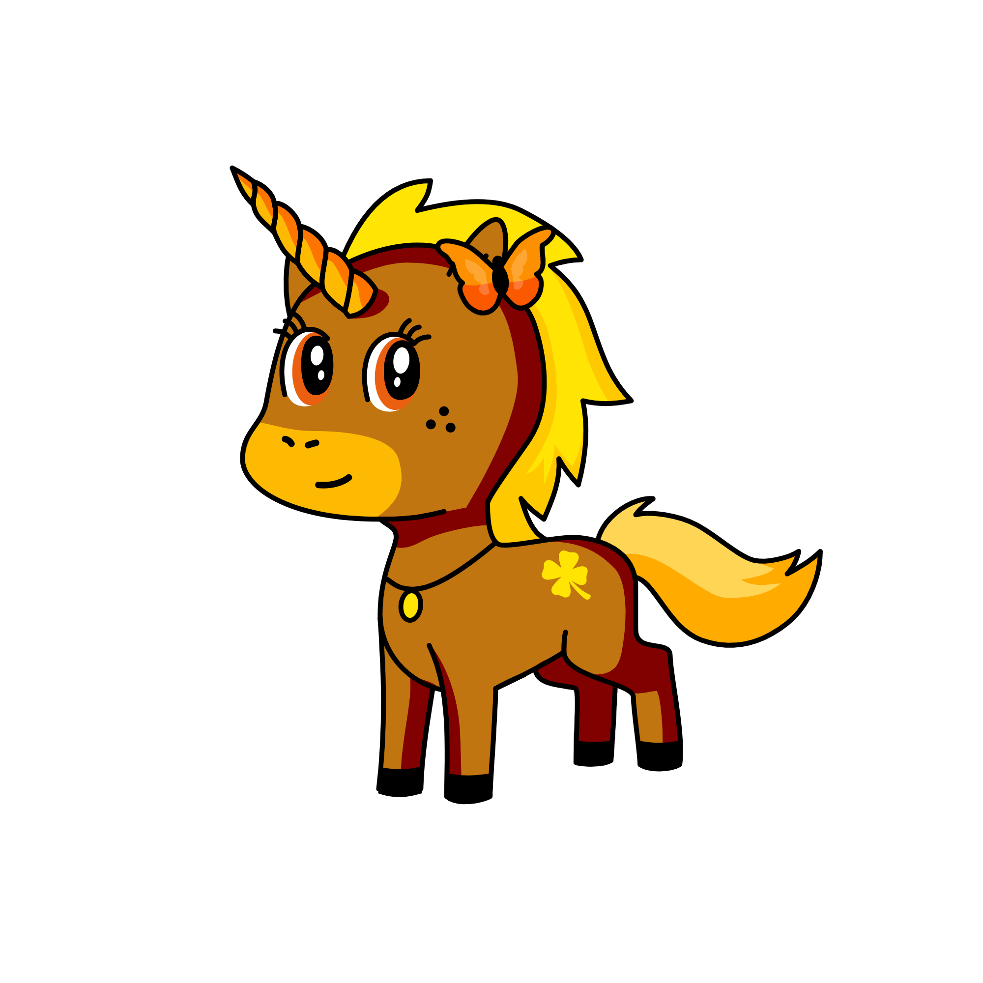 Dusty, the unicorn