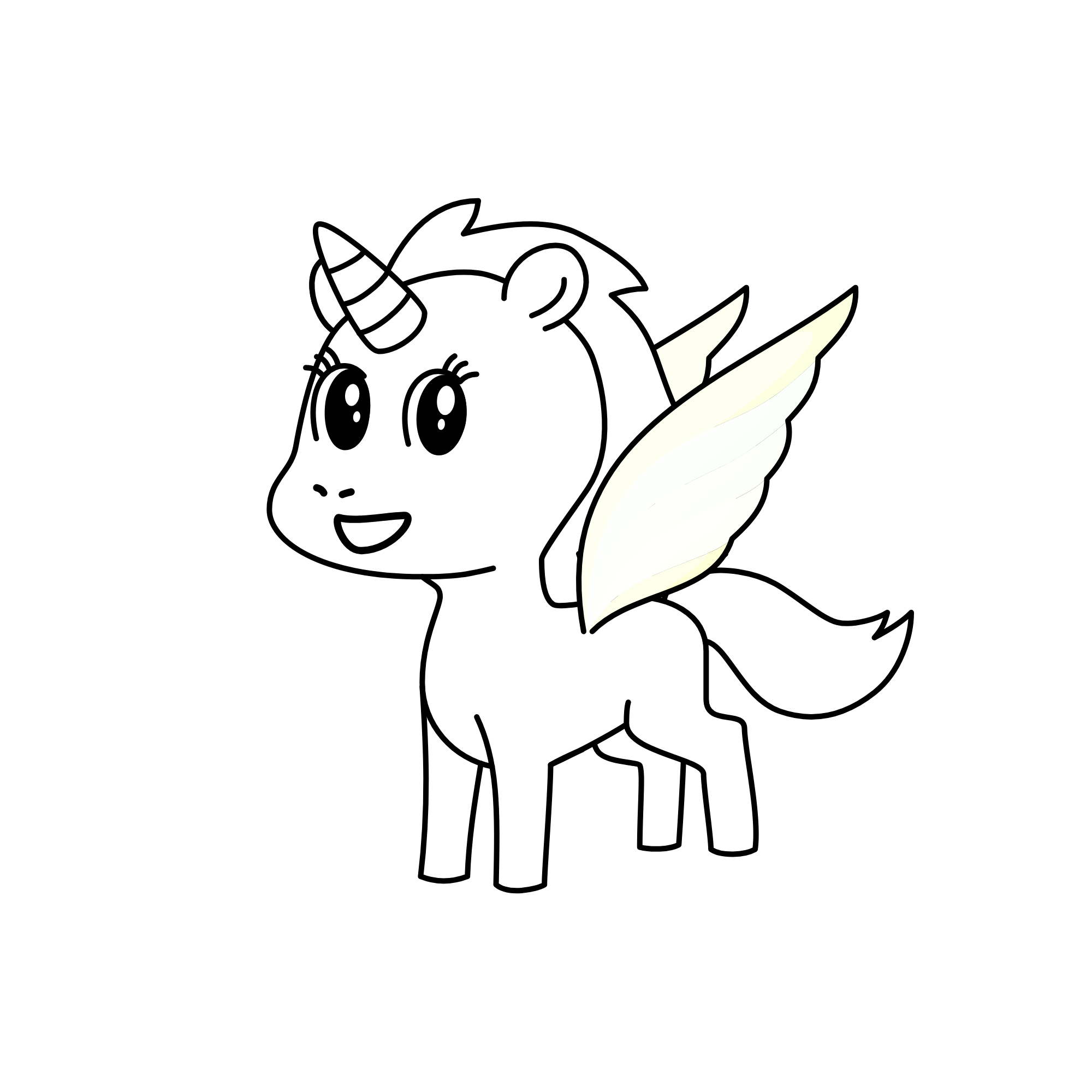 invisible, the unicorn