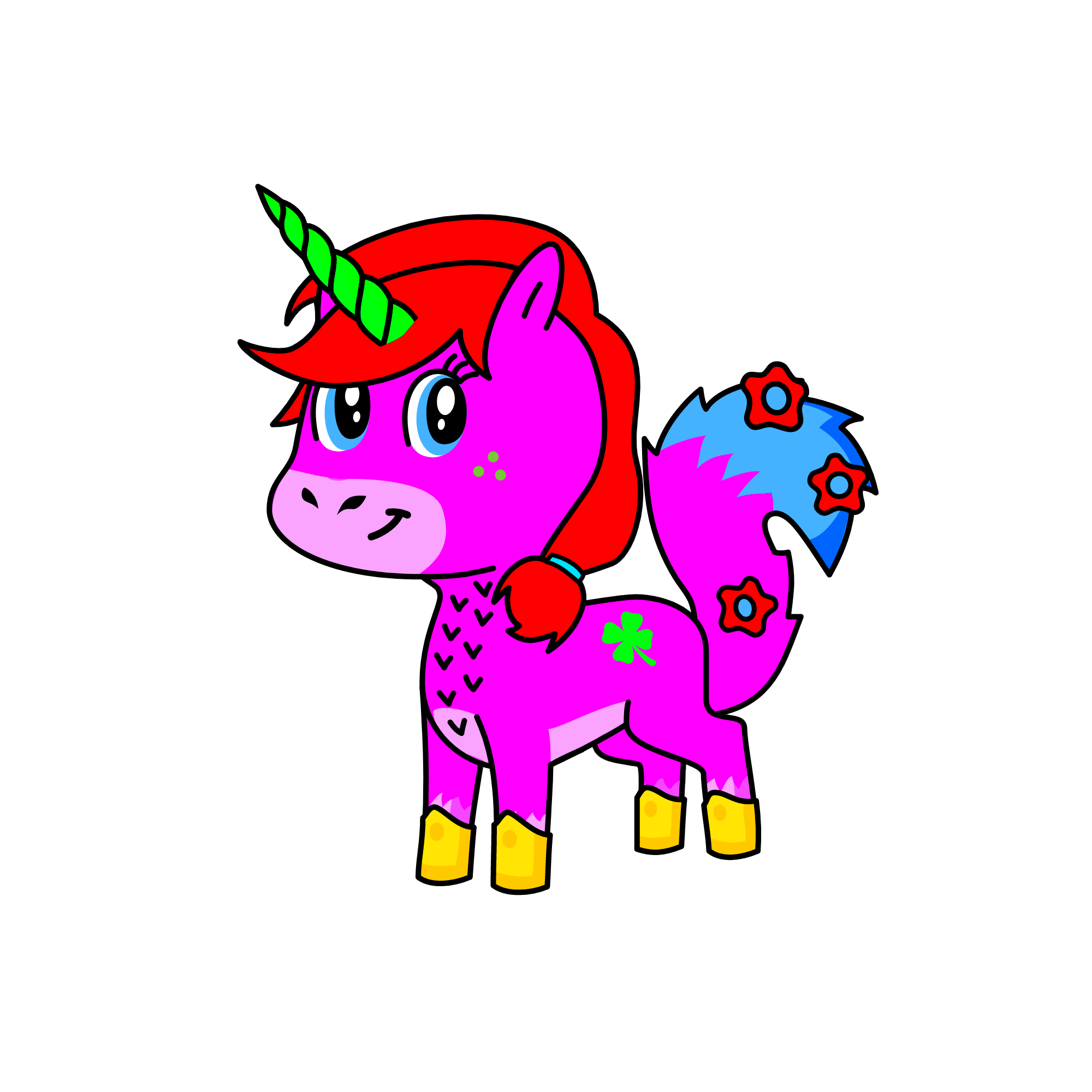 EXPLORADORA., the unicorn