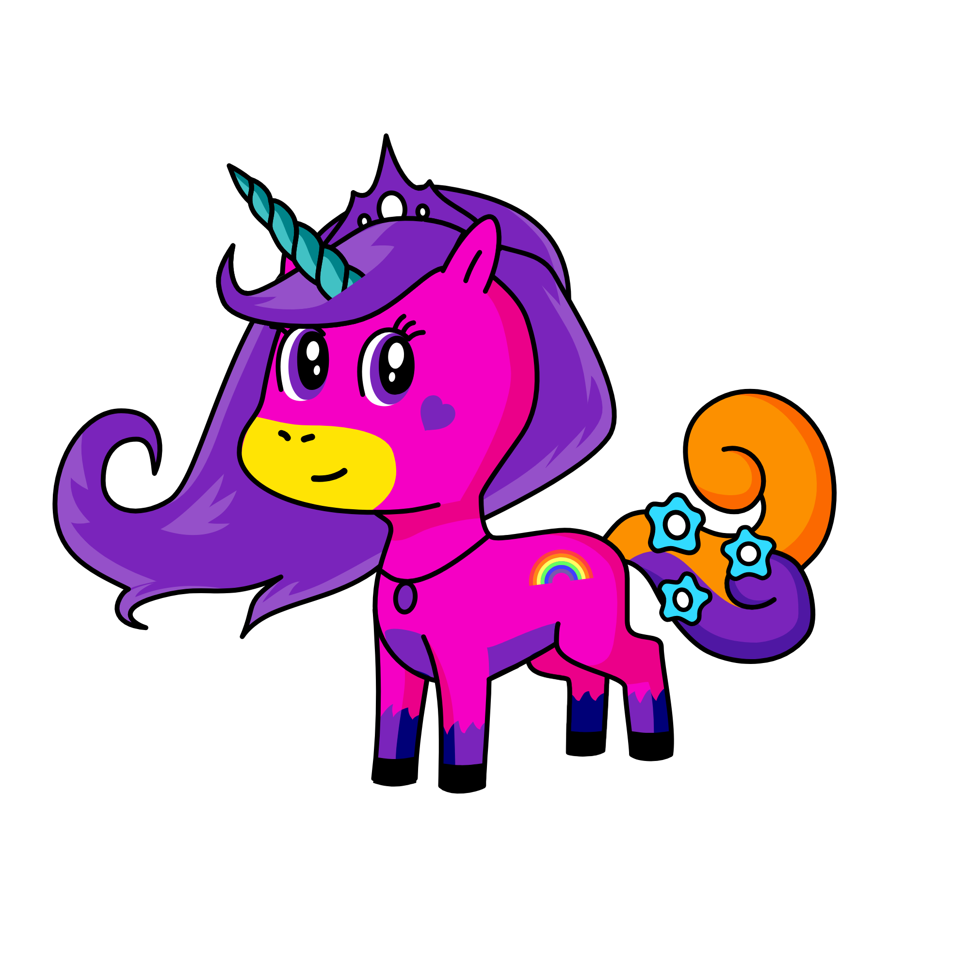 maya, the unicorn