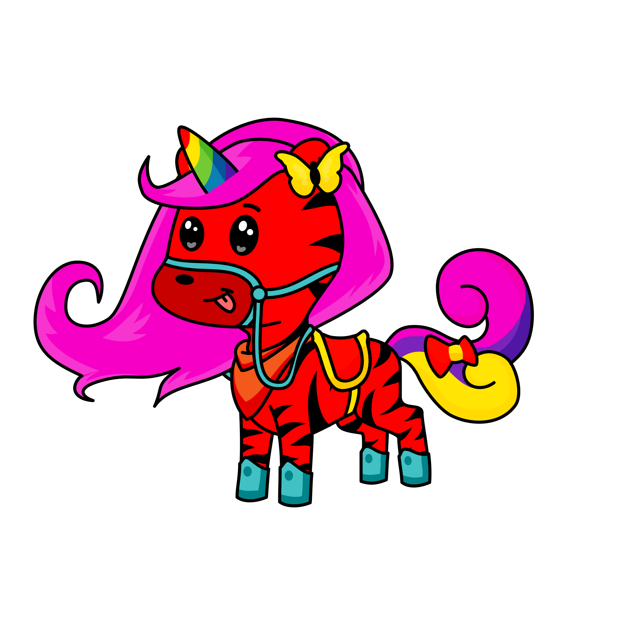 Princess corn , the unicorn