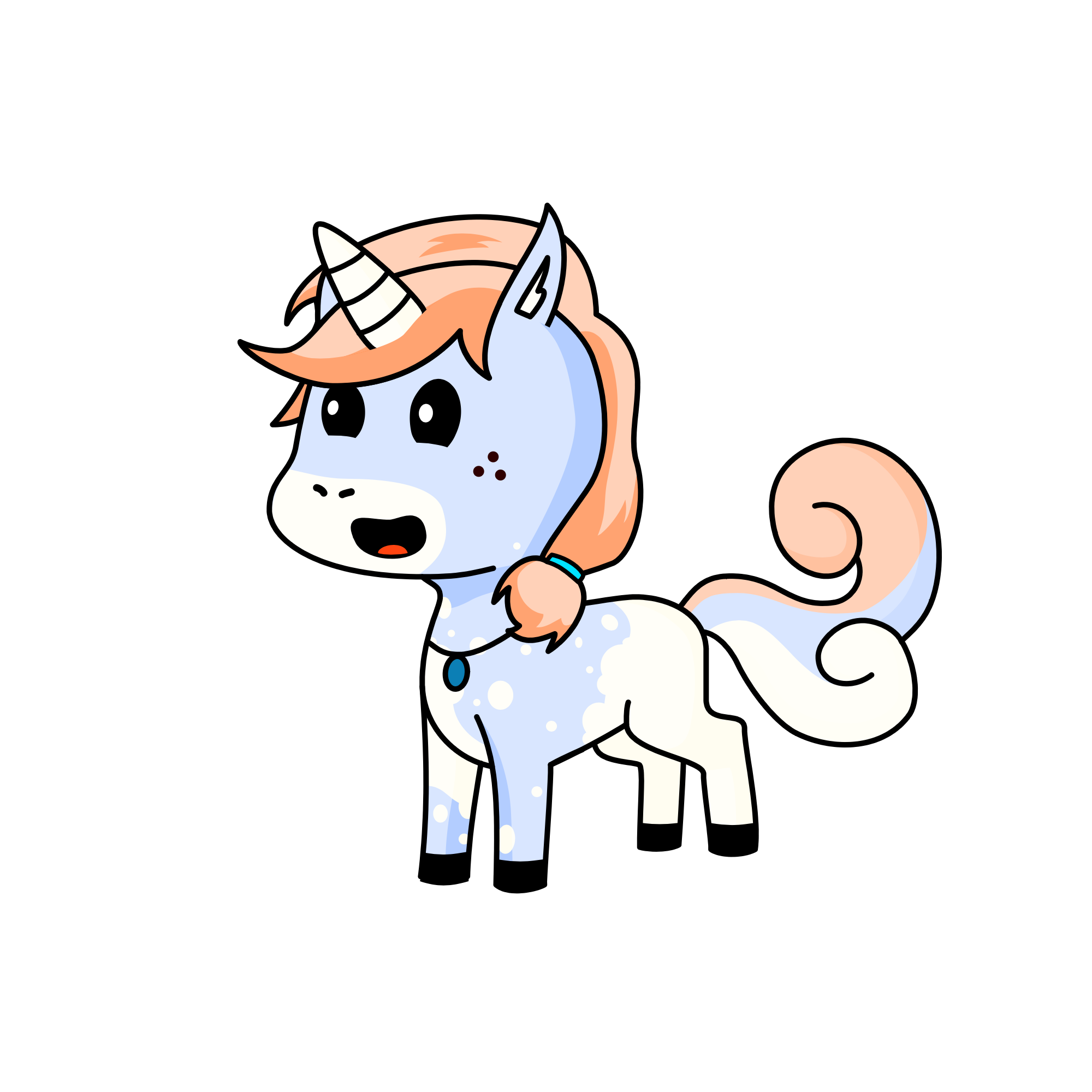 Random, the unicorn