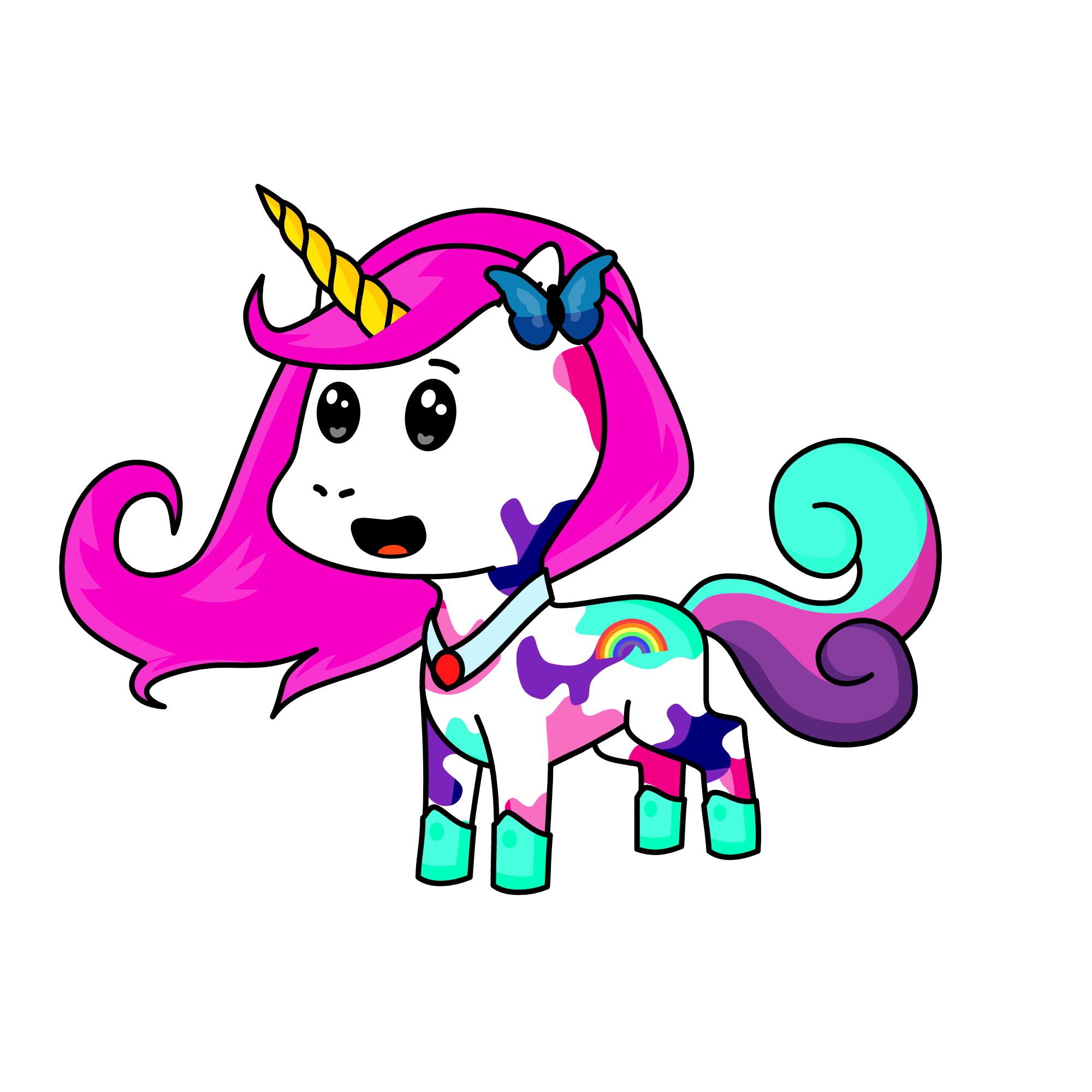 princess, the unicorn