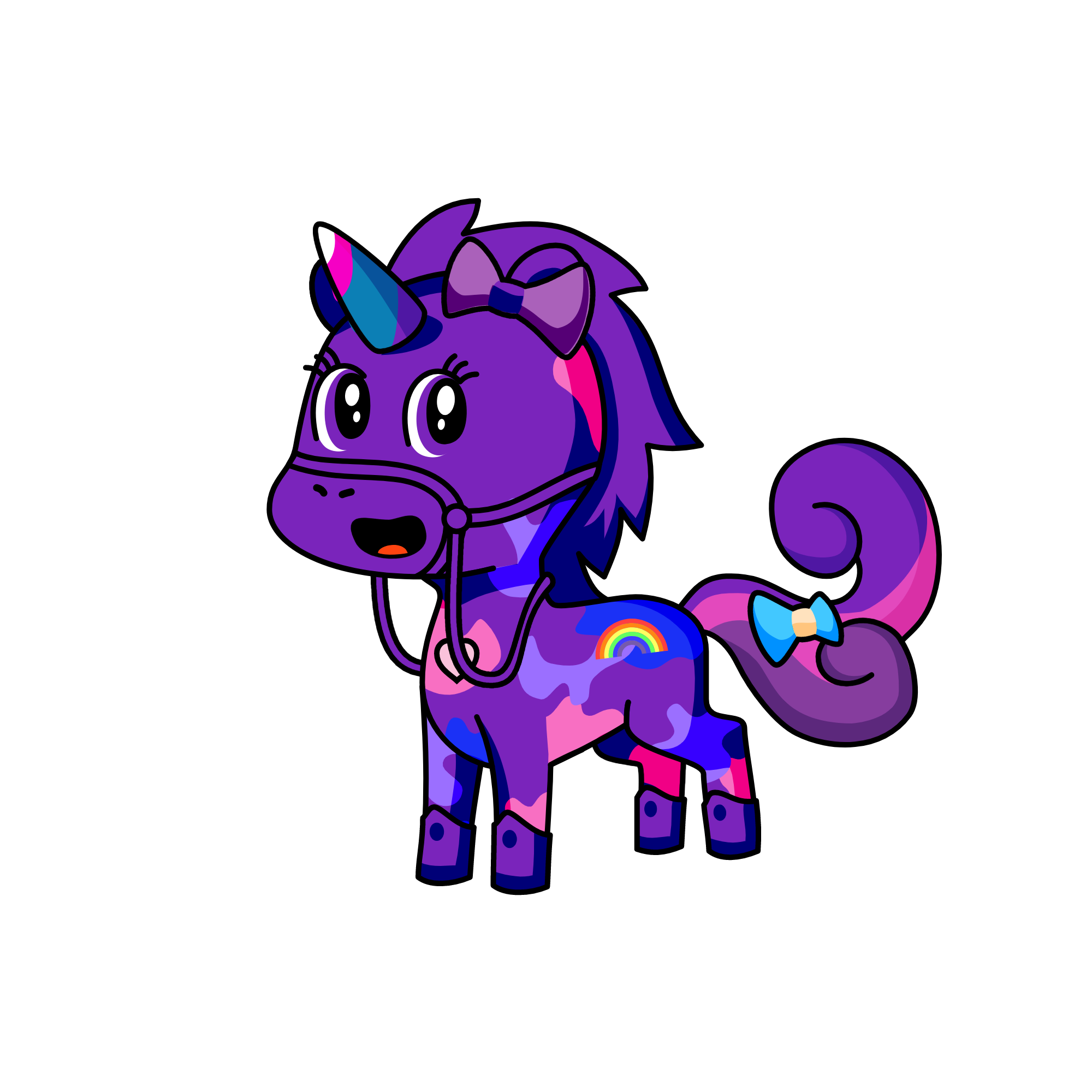 Scarlett, the unicorn