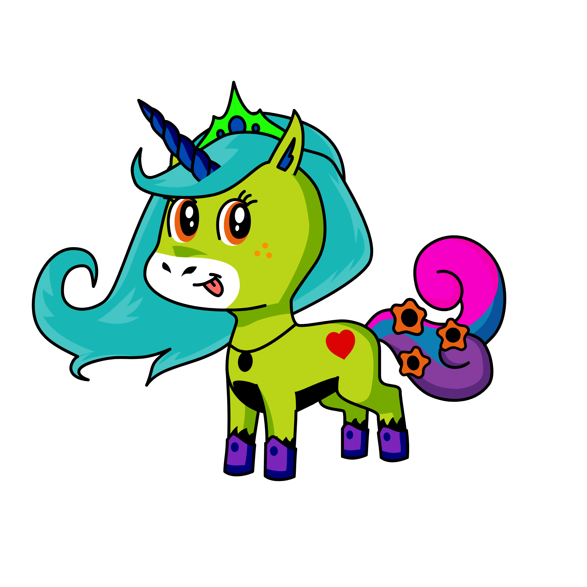tiara, the unicorn
