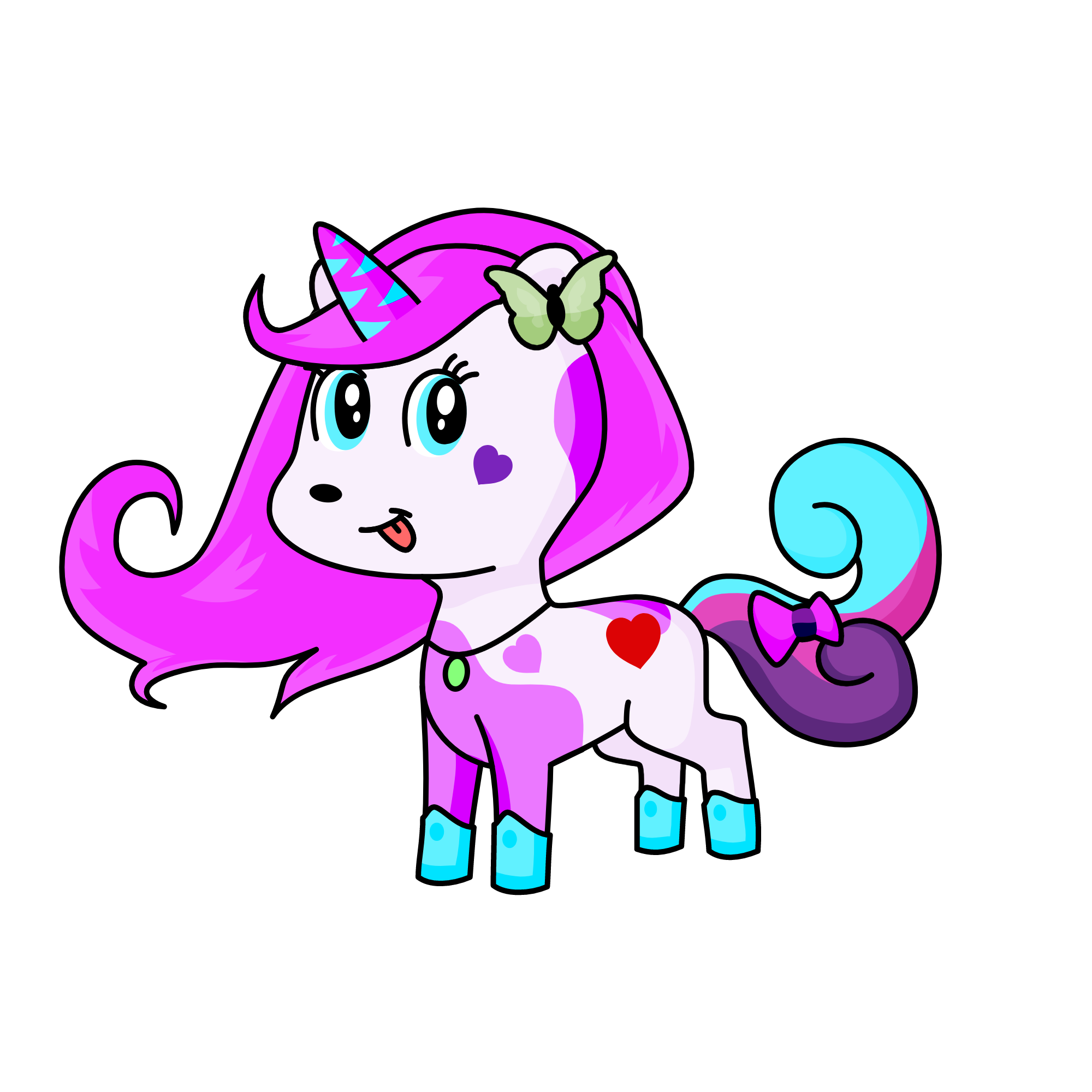 KeelyKorn, the unicorn