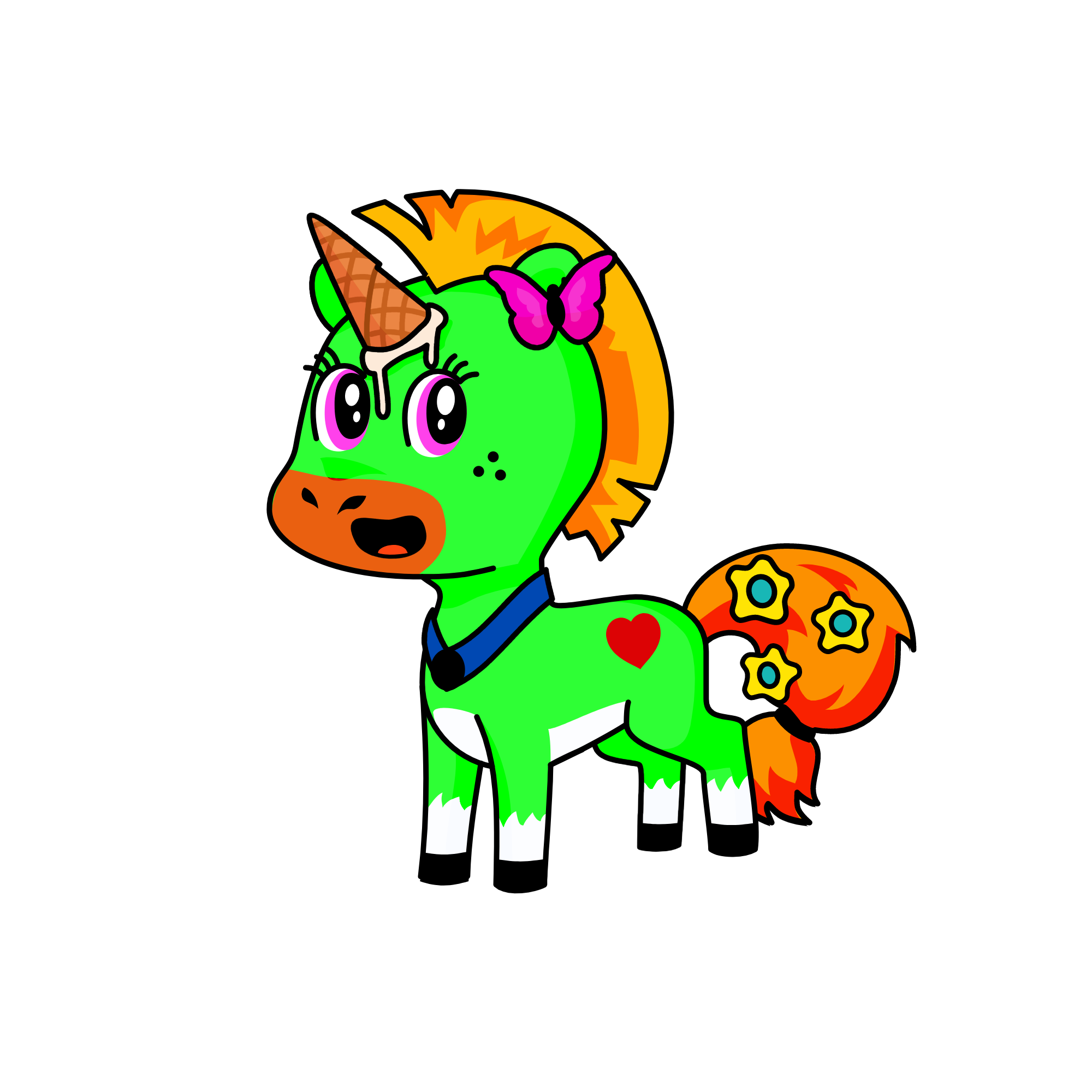 menta, the unicorn