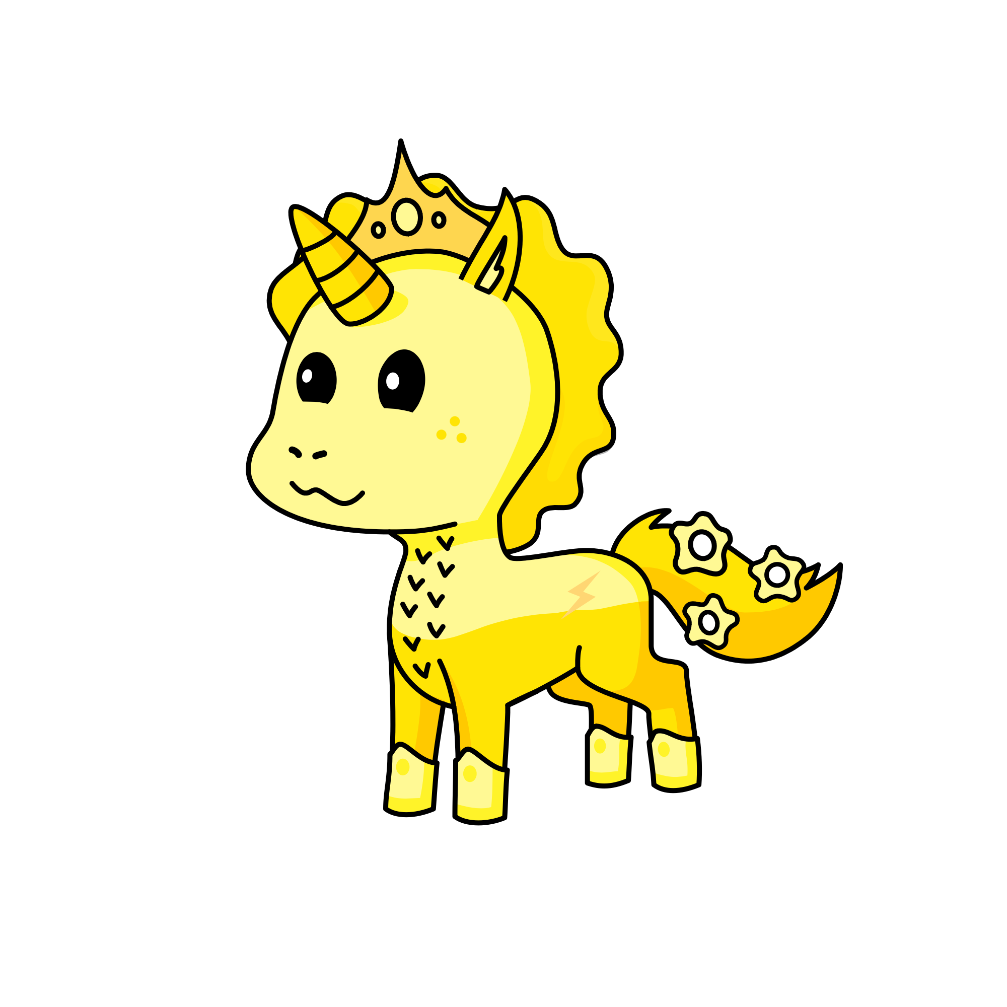Sunny, the unicorn
