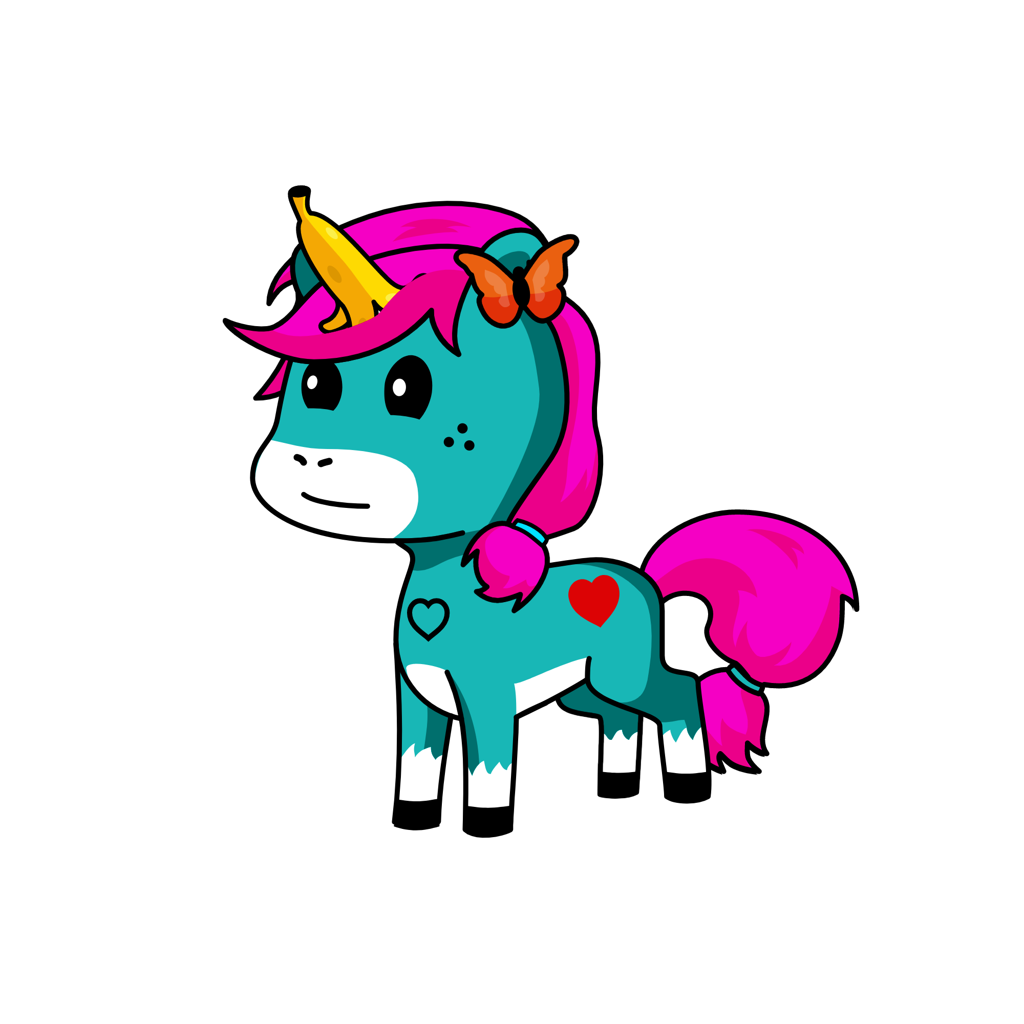 tuti, the unicorn