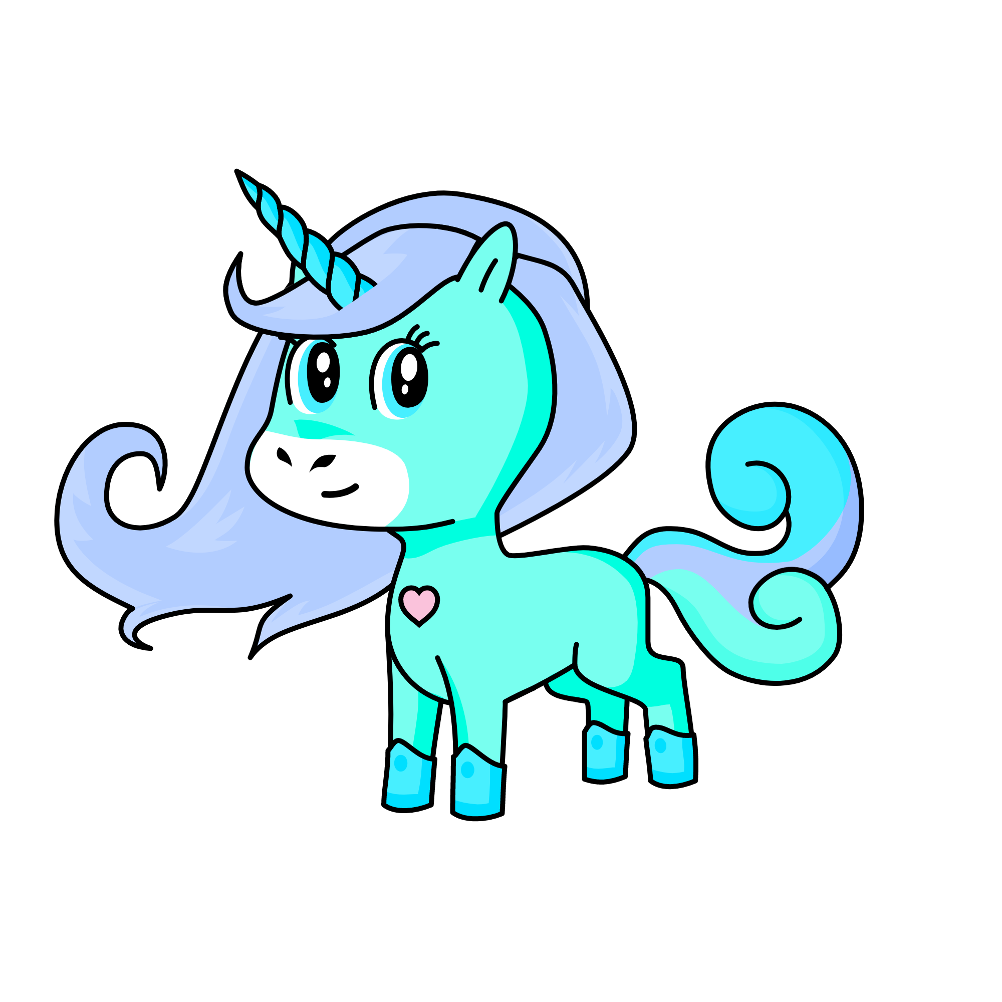 Thalia, the unicorn