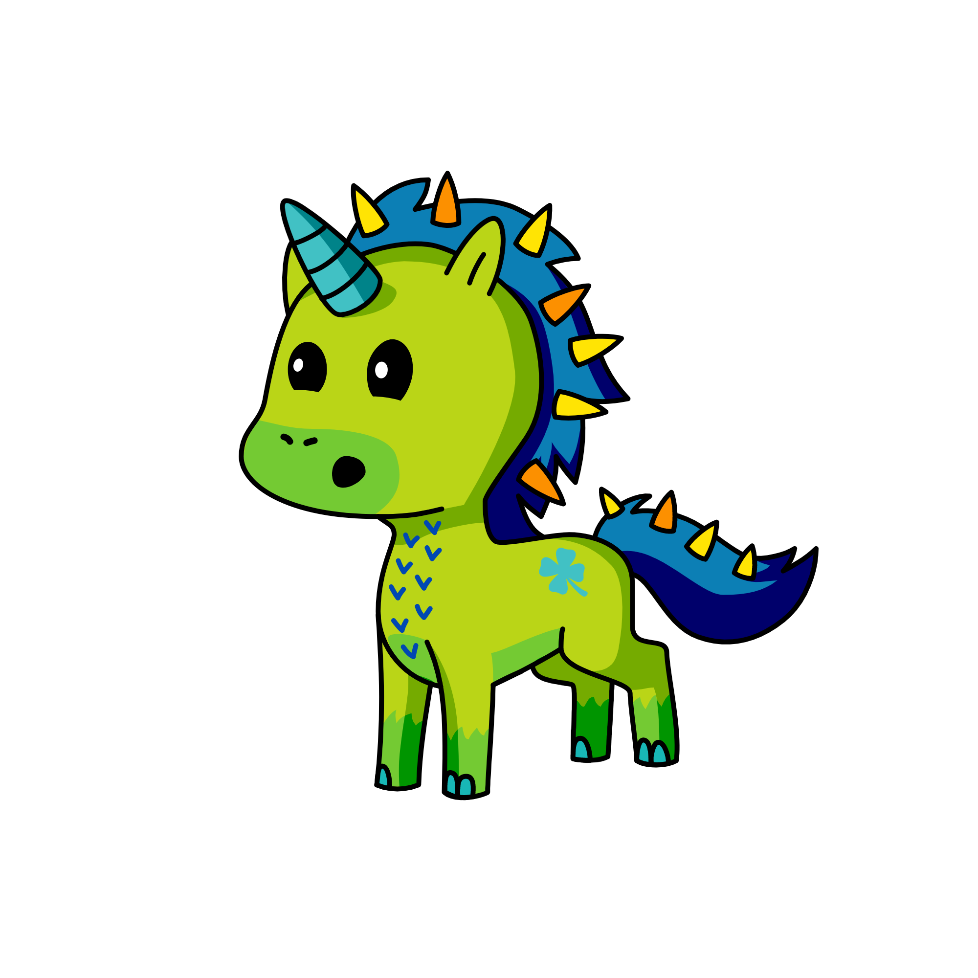 Natak, the unicorn