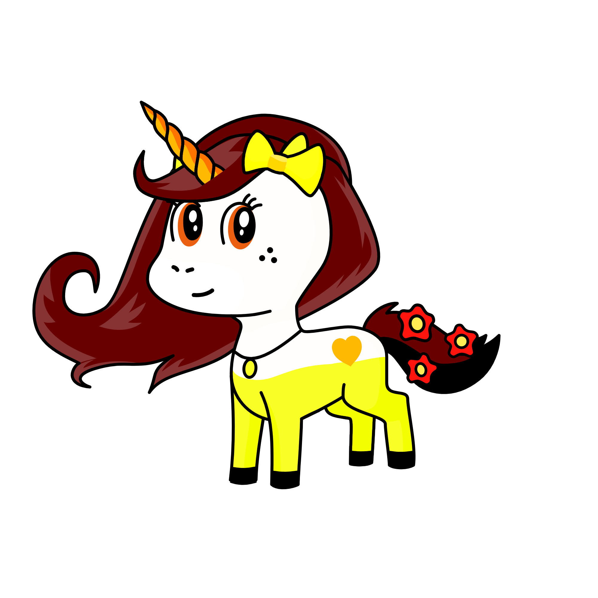 bella, the unicorn