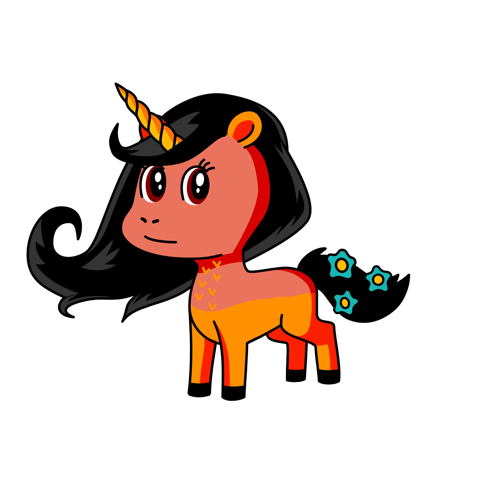 pohcajontas, the unicorn