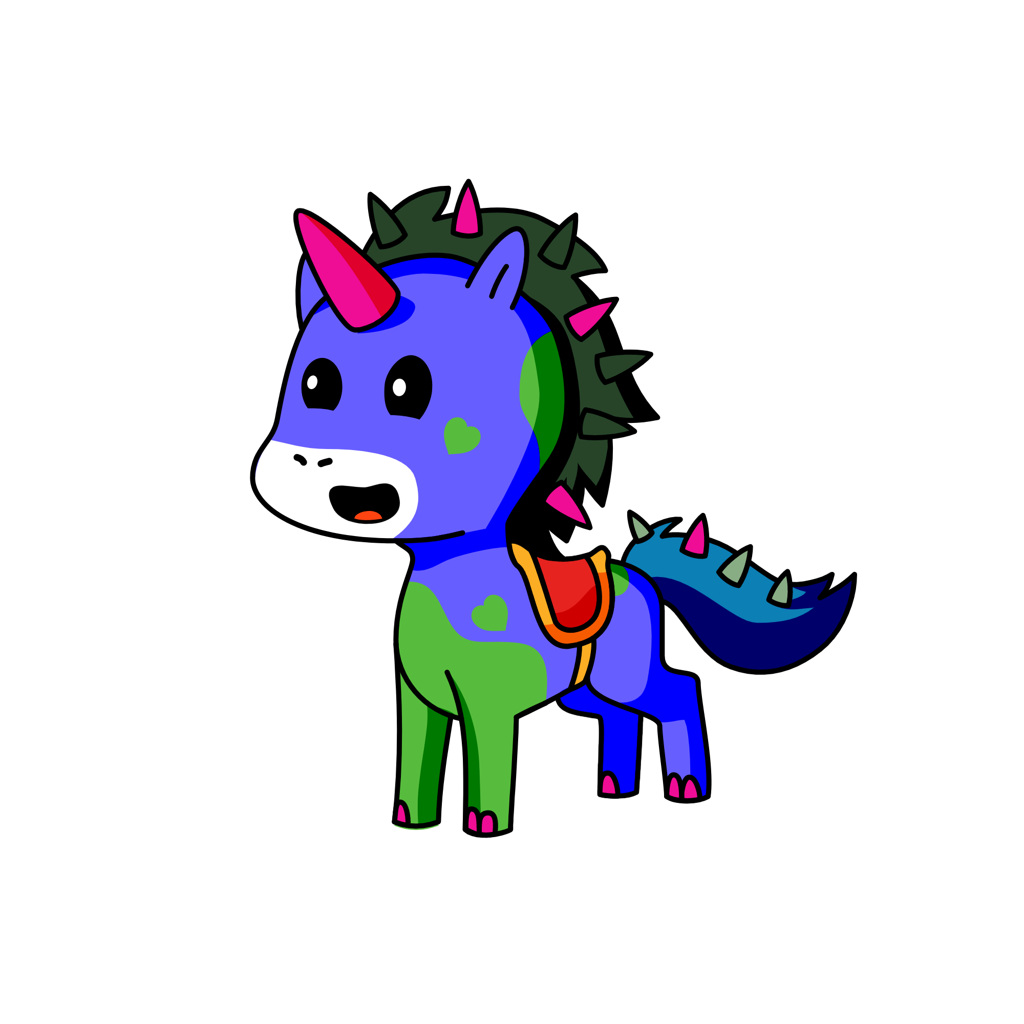 jrfur, the unicorn
