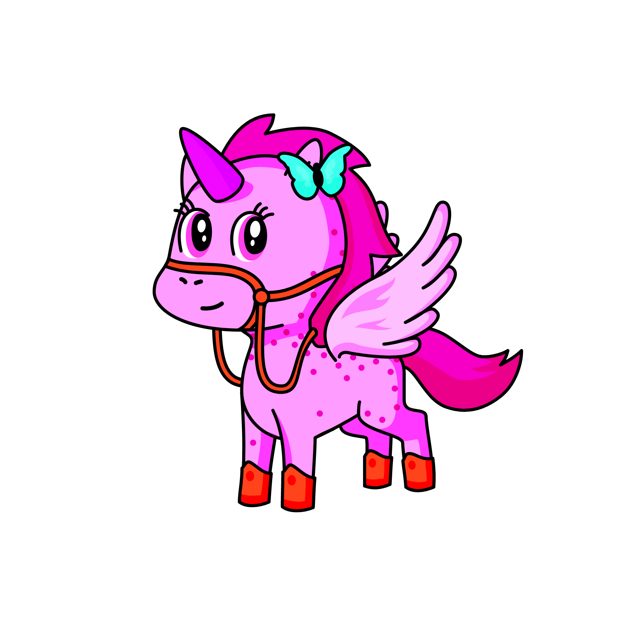 Heartie, the unicorn