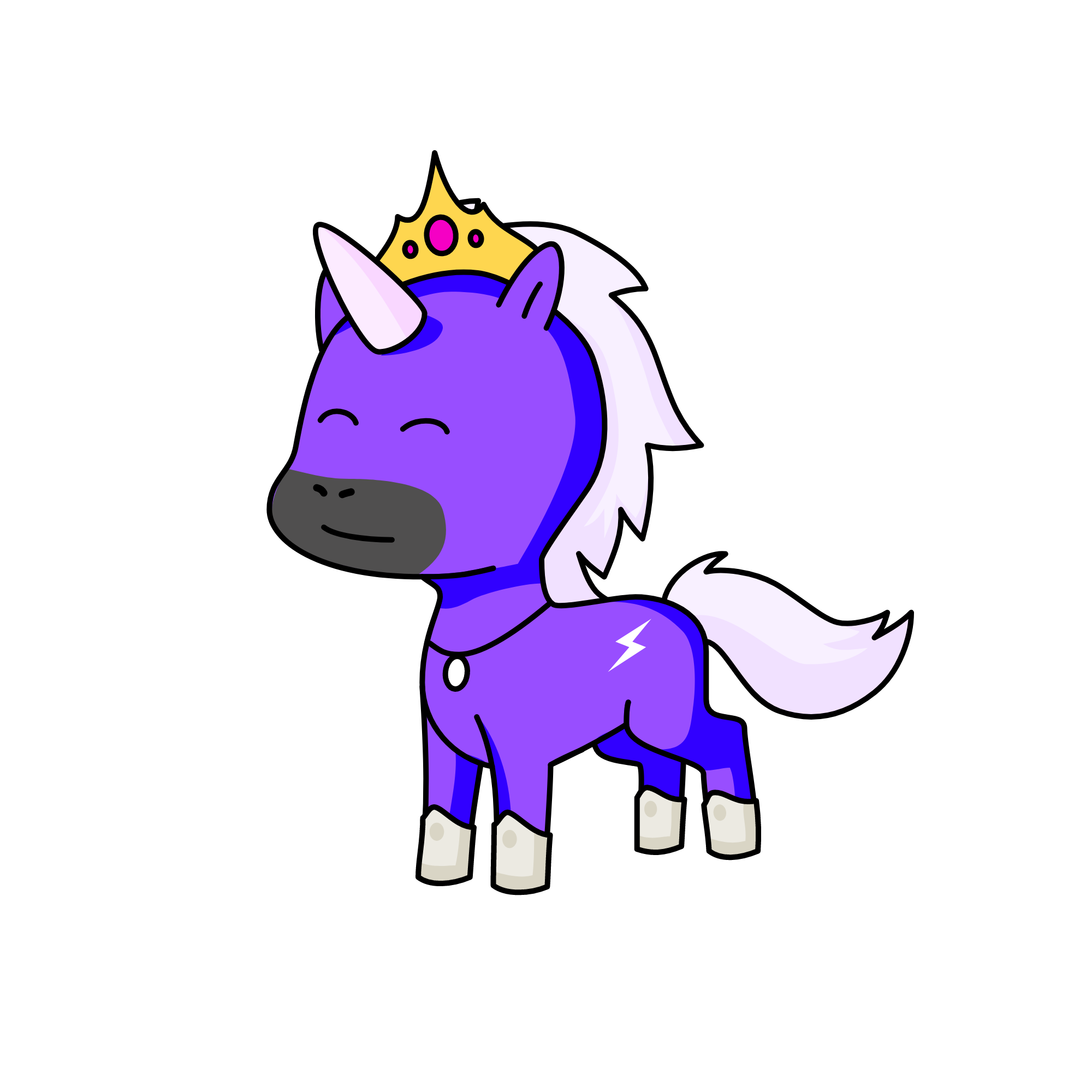 Midnight, the unicorn