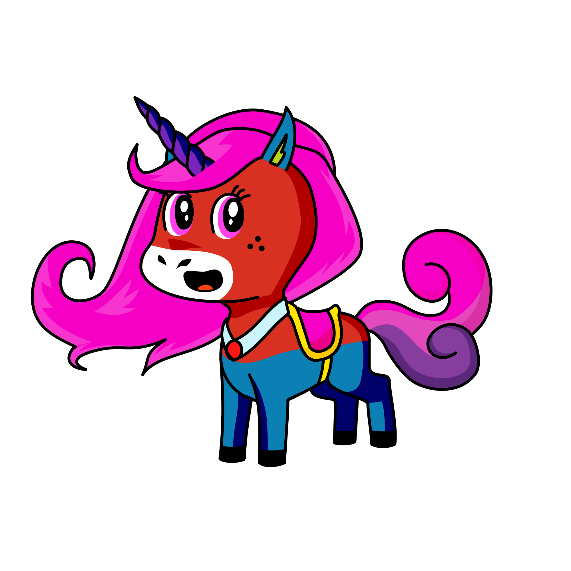 Lilly, the unicorn