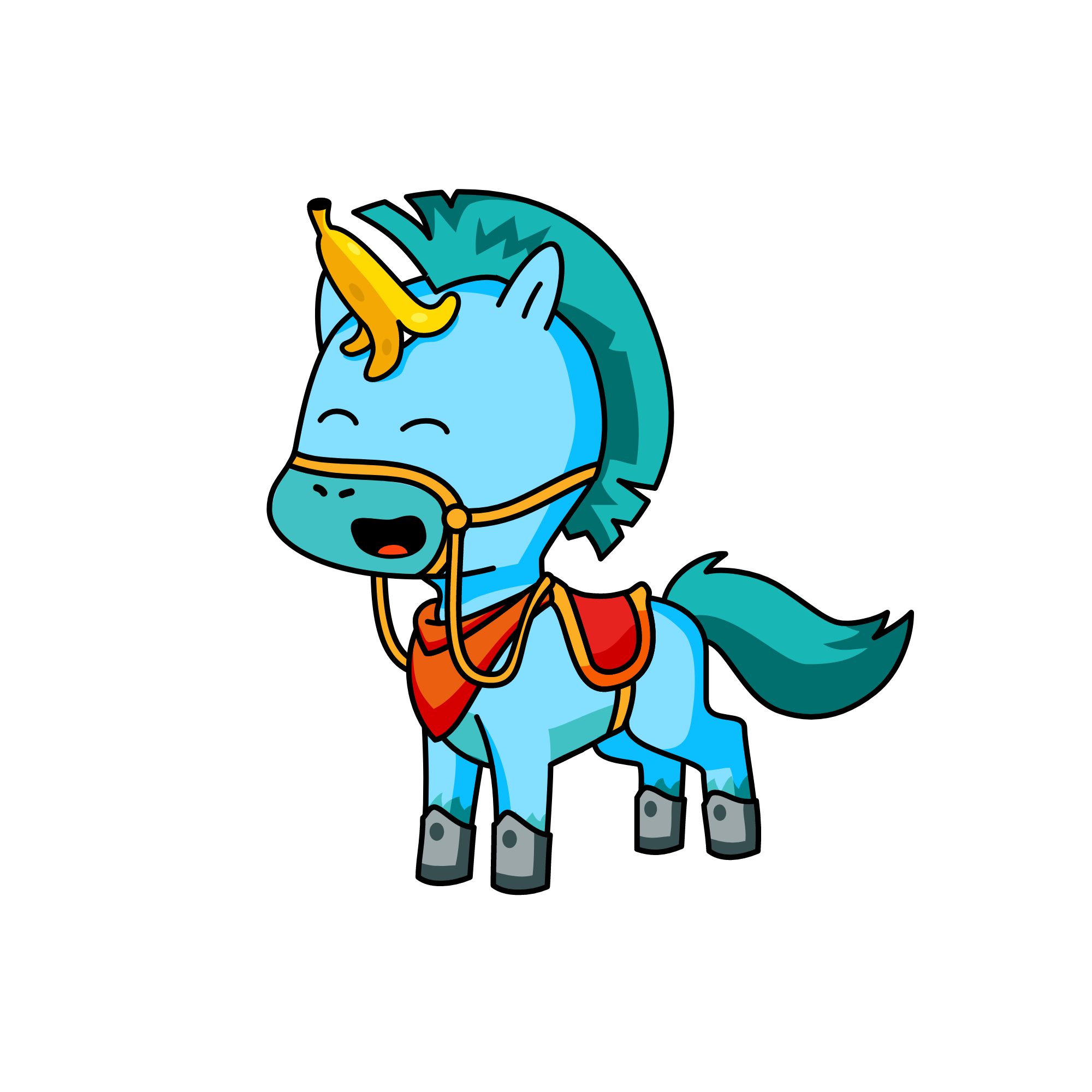 gatchmon, the unicorn