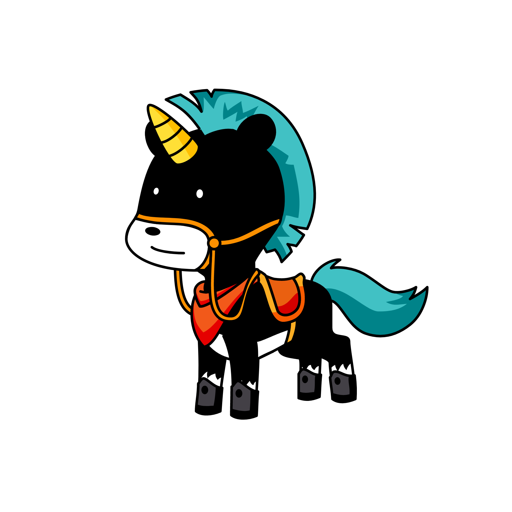 hackmon, the unicorn