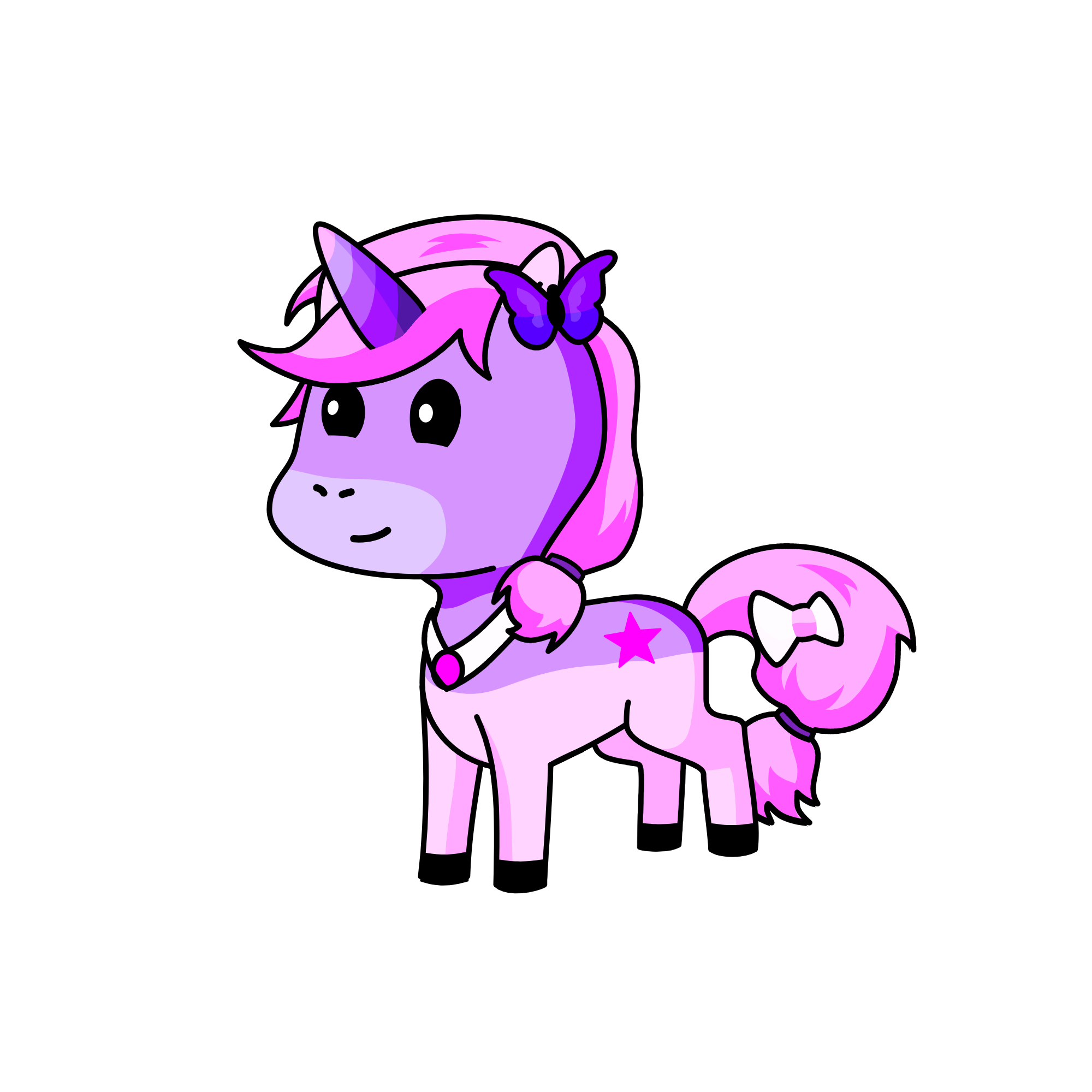 SunSet, the unicorn