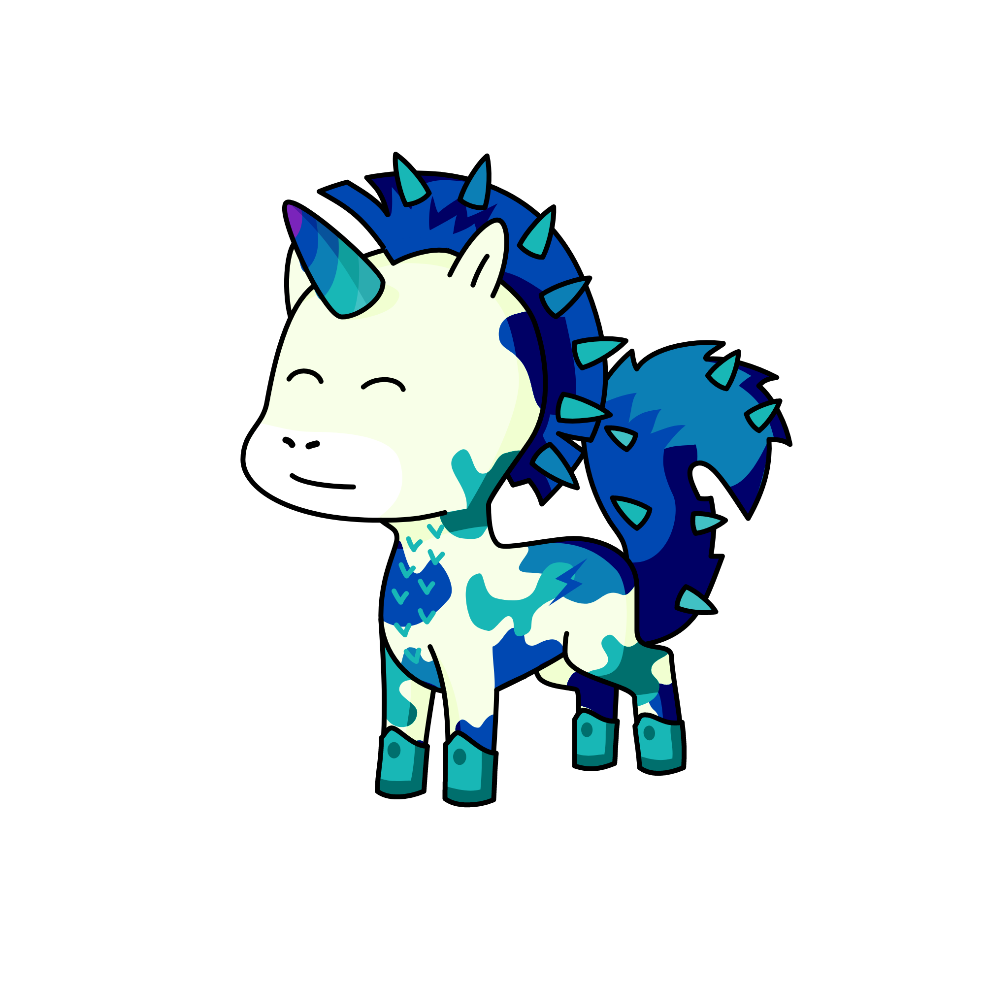 DORAEMON ROCK, the unicorn