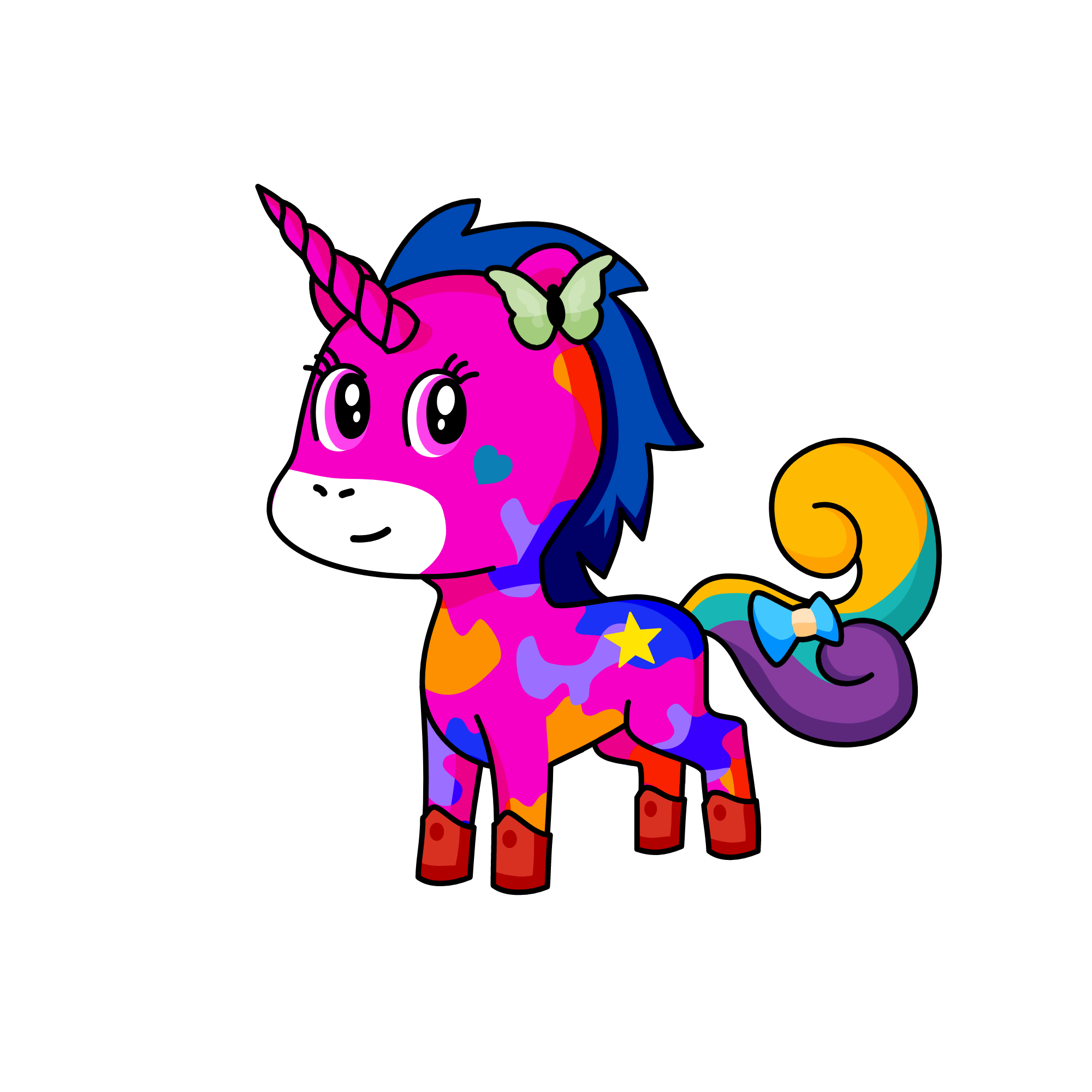 raya, the unicorn